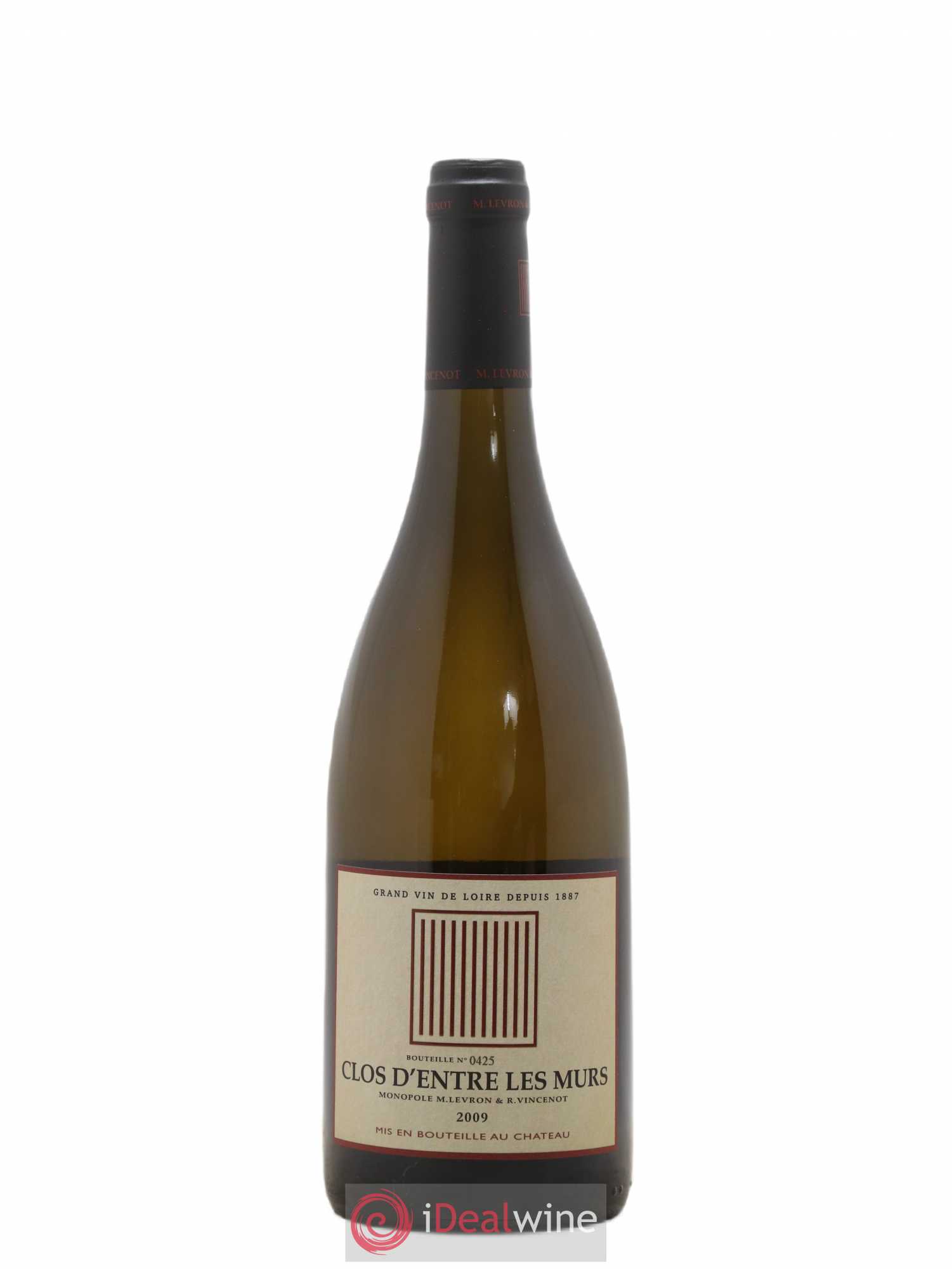 Saumur Clos d'Entre Les Murs Château de Parnay 2009 - Posten von 1 Flasche - 0