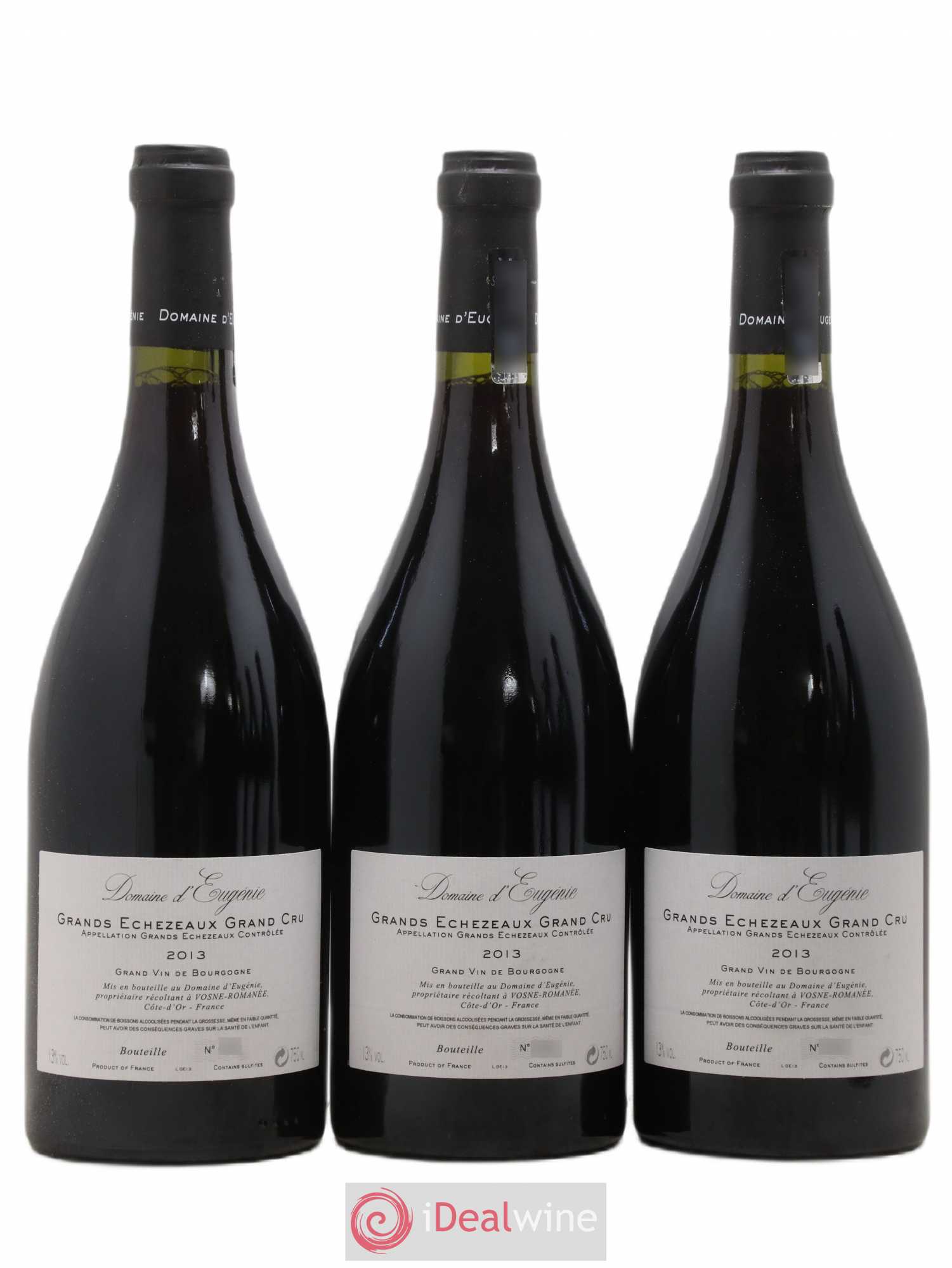 Grands-Echezeaux Grand Cru Domaine René Engel - Domaine Eugénie 2013 - Lot de 6 bouteilles - 4