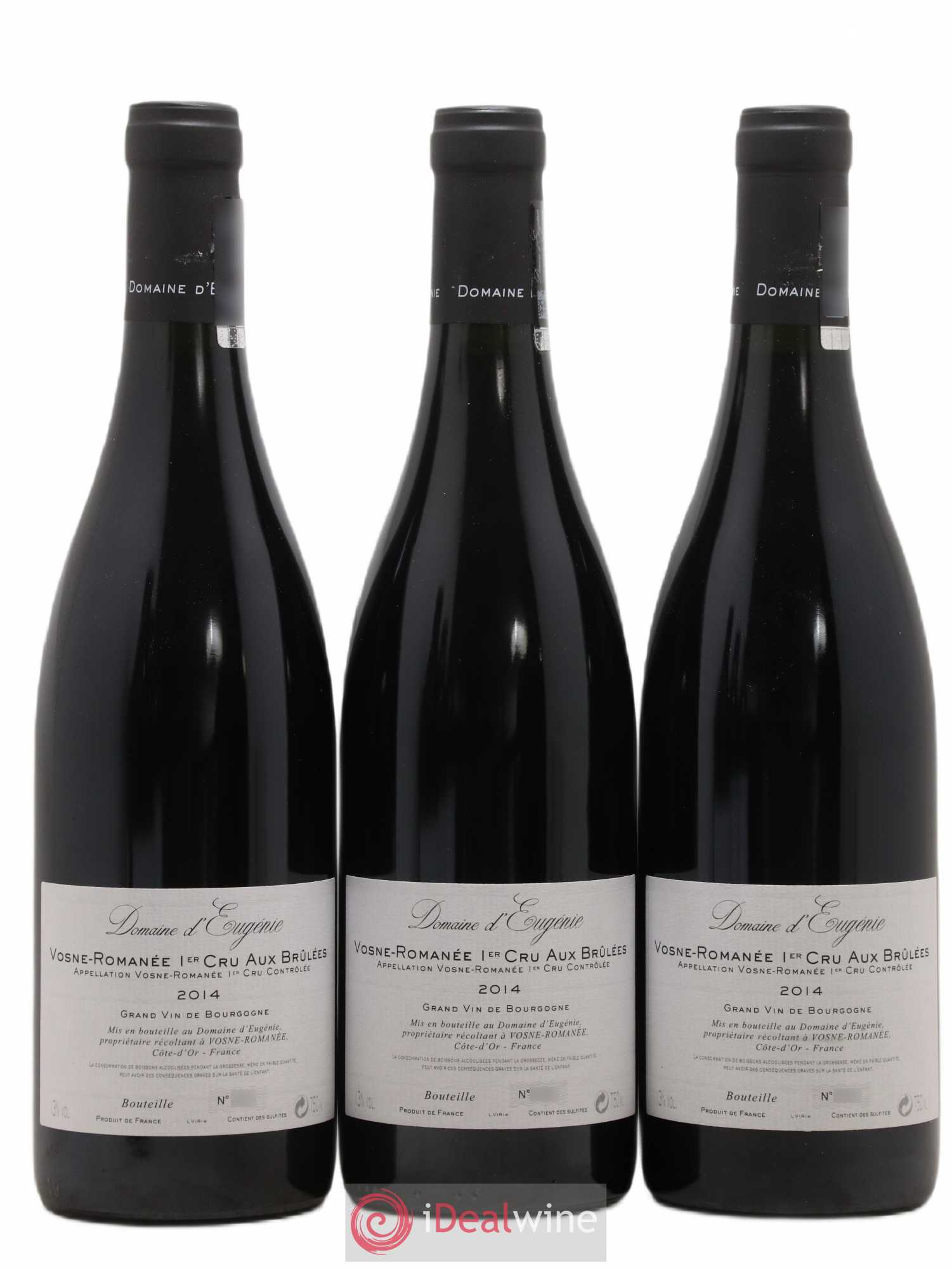 Vosne-Romanée 1er Cru Aux Brûlées Domaine René Engel - Domaine Eugénie 2014 - Lot de 6 bouteilles - 4