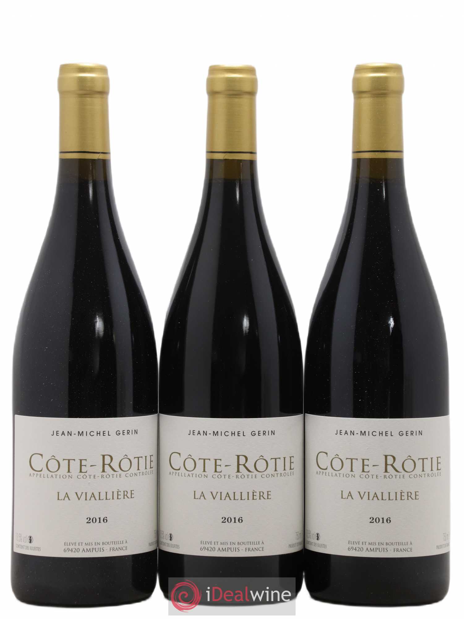 Côte-Rôtie La Viallière Jean-Michel Gerin 2016 - Lot de 6 bouteilles - 1
