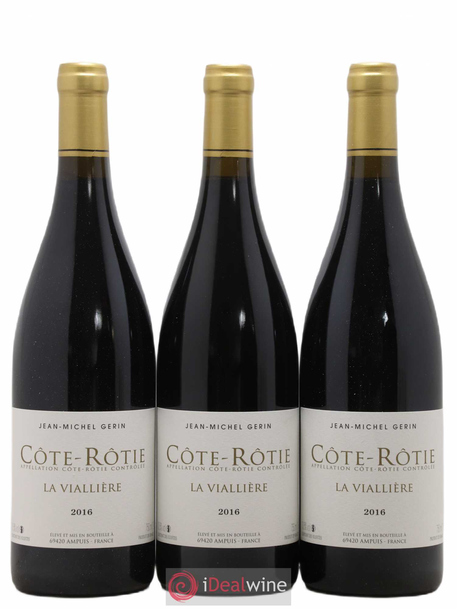 Côte-Rôtie La Viallière Jean-Michel Gerin 2016 - Lot de 6 bouteilles - 2