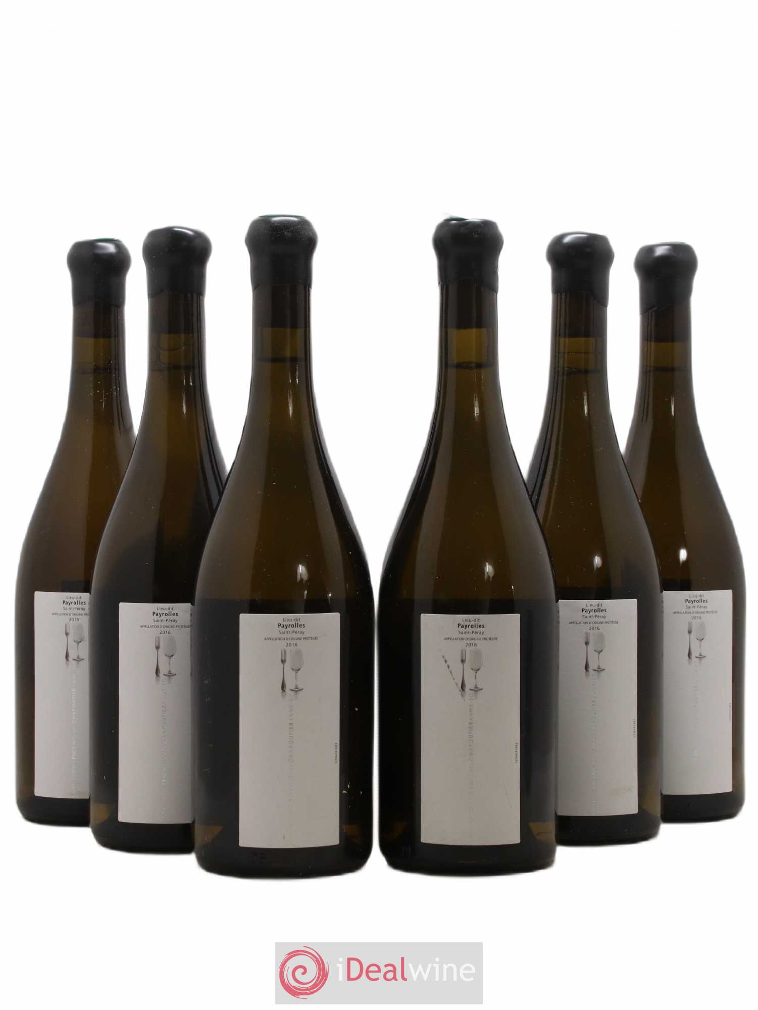 Saint-Péray Payrolle Chapoutier 2016 - Posten von 6 Flaschen - 0