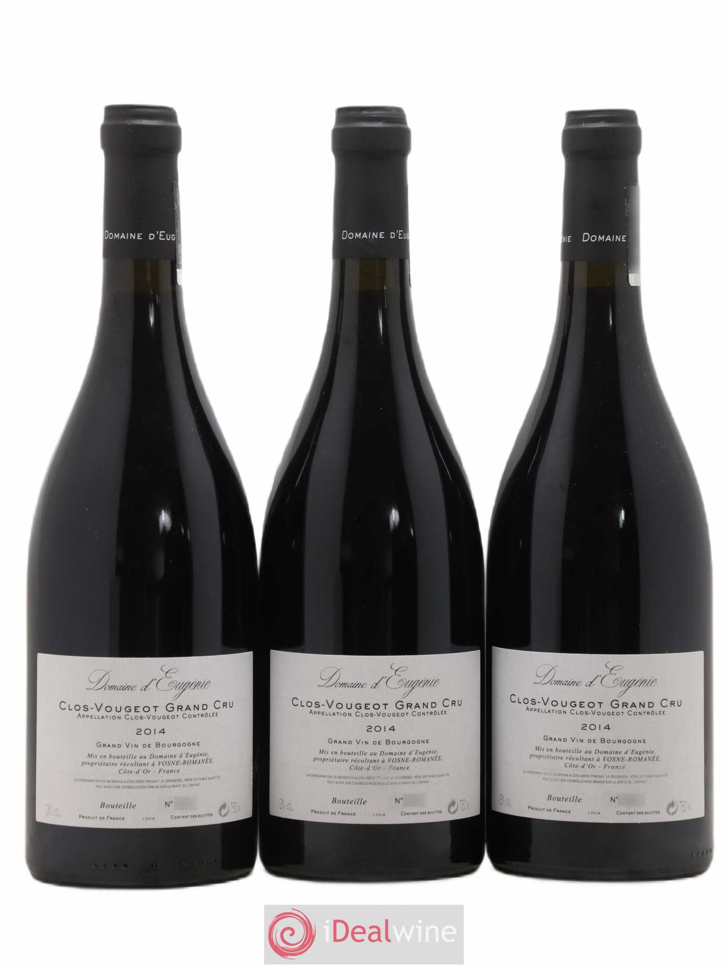 Clos de Vougeot Grand Cru Domaine René Engel - Domaine Eugénie 2014 - Lot de 6 bouteilles - 2