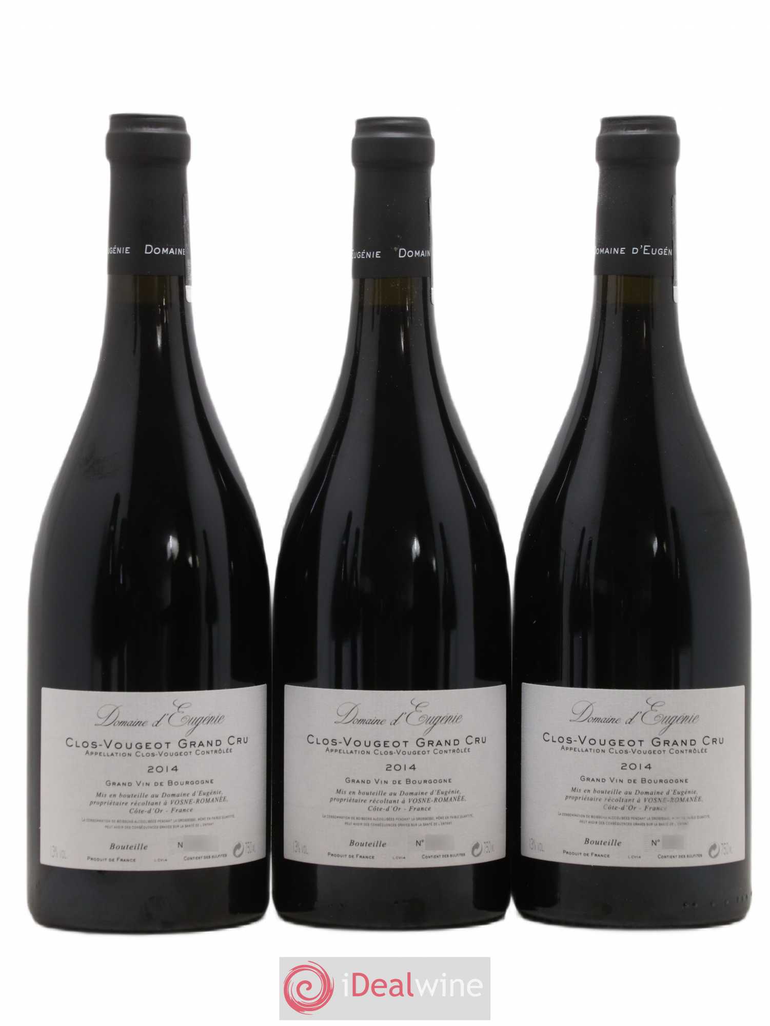 Clos de Vougeot Grand Cru Domaine René Engel - Domaine Eugénie 2014 - Lot de 6 bouteilles - 4