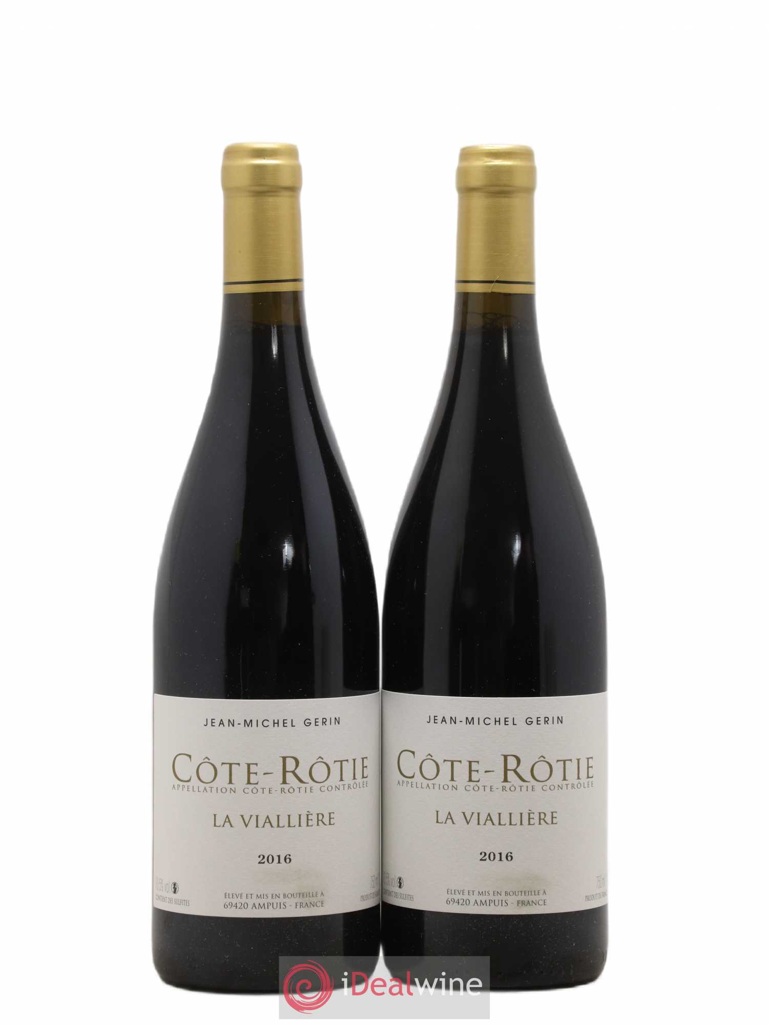 Côte-Rôtie La Viallière Jean-Michel Gerin 2016 - Lot de 2 bouteilles - 0