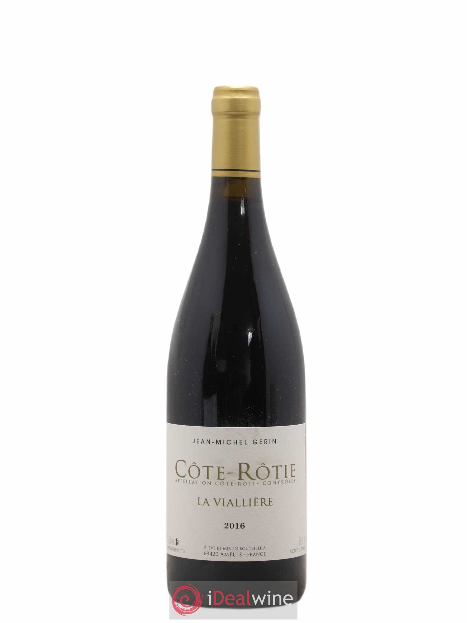 Côte-Rôtie La Viallière Jean-Michel Gerin 2016 - Lot de 1 bouteille - 0