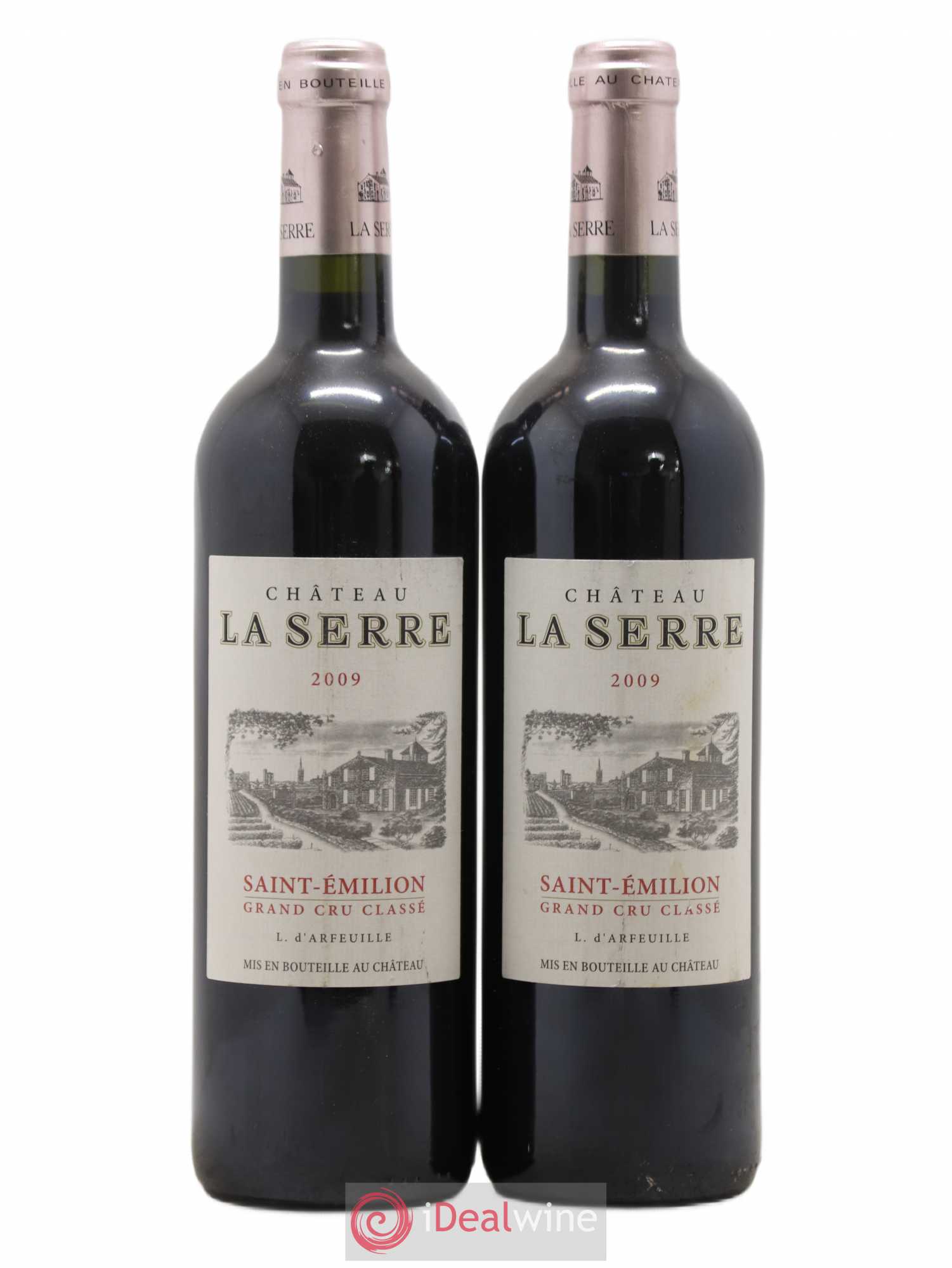 Château la Serre Grand Cru Classé 2009 - Lot de 2 bouteilles - 0