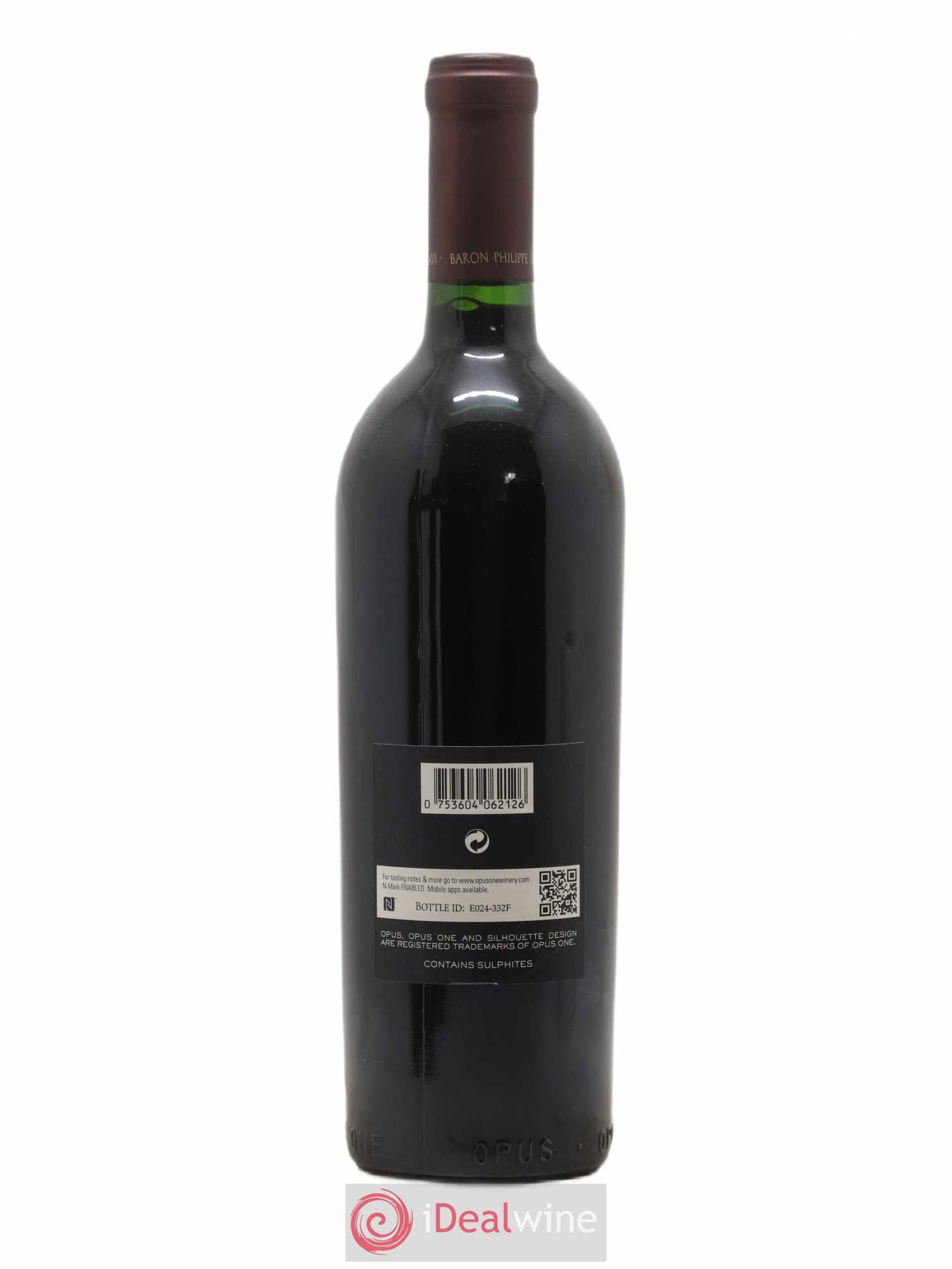 Napa Valley Opus One Robert Mondavi 2012 - Lot de 1 bouteille - 1