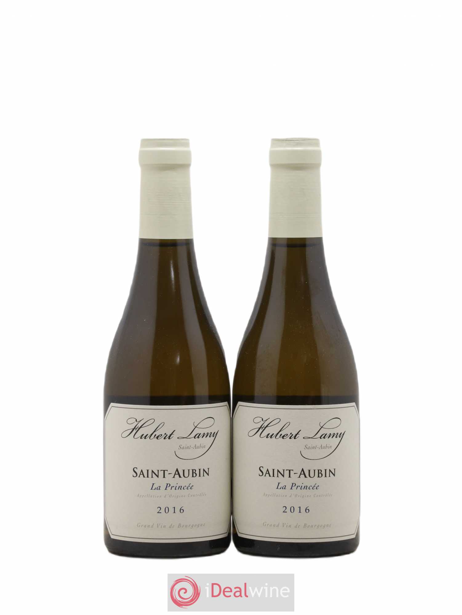 Saint-Aubin La Princée Hubert Lamy 2016 - Lot de 2 demi bouteilles - 0