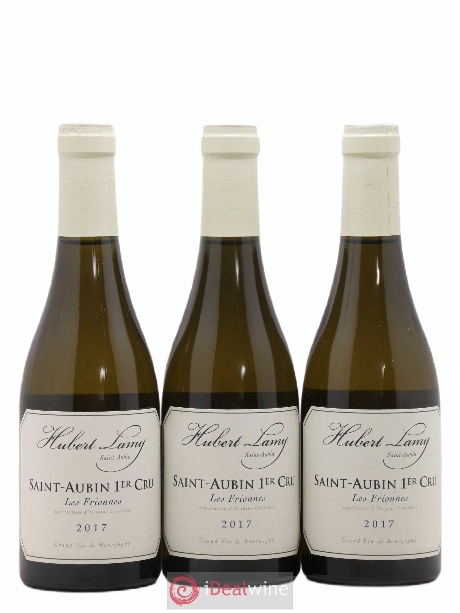 Saint-Aubin 1er Cru Les Frionnes Hubert Lamy 2017 - Lot de 6 demi bouteilles - 1