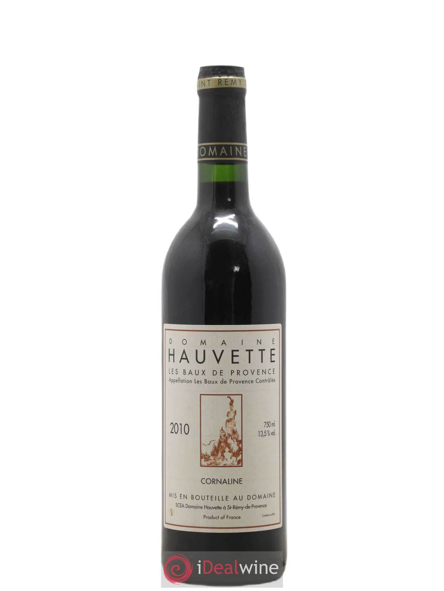 Baux de Provence Cornaline Hauvette (Domaine) 2010 - Lot de 1 bouteille - 0
