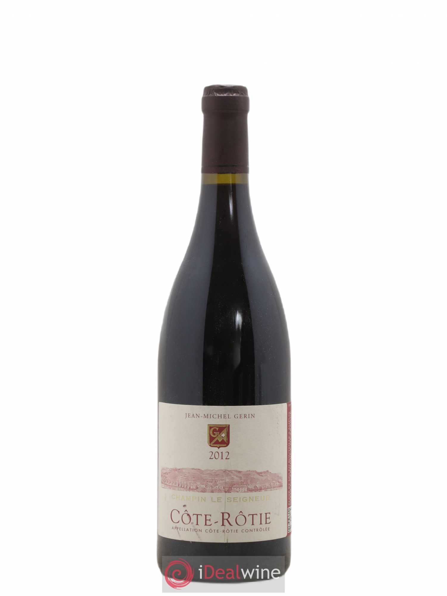 Côte-Rôtie Champin Le Seigneur Jean-Michel Gerin Gerin 2012 - Lot de 1 bouteille - 0