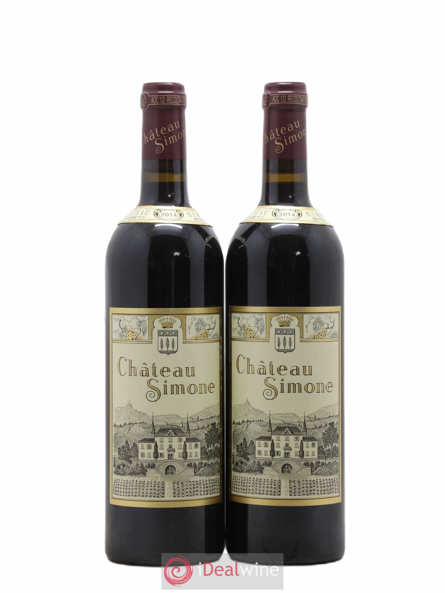 Palette Château Simone Famille Rougier 2014 - Lot de 2 bouteilles - 0