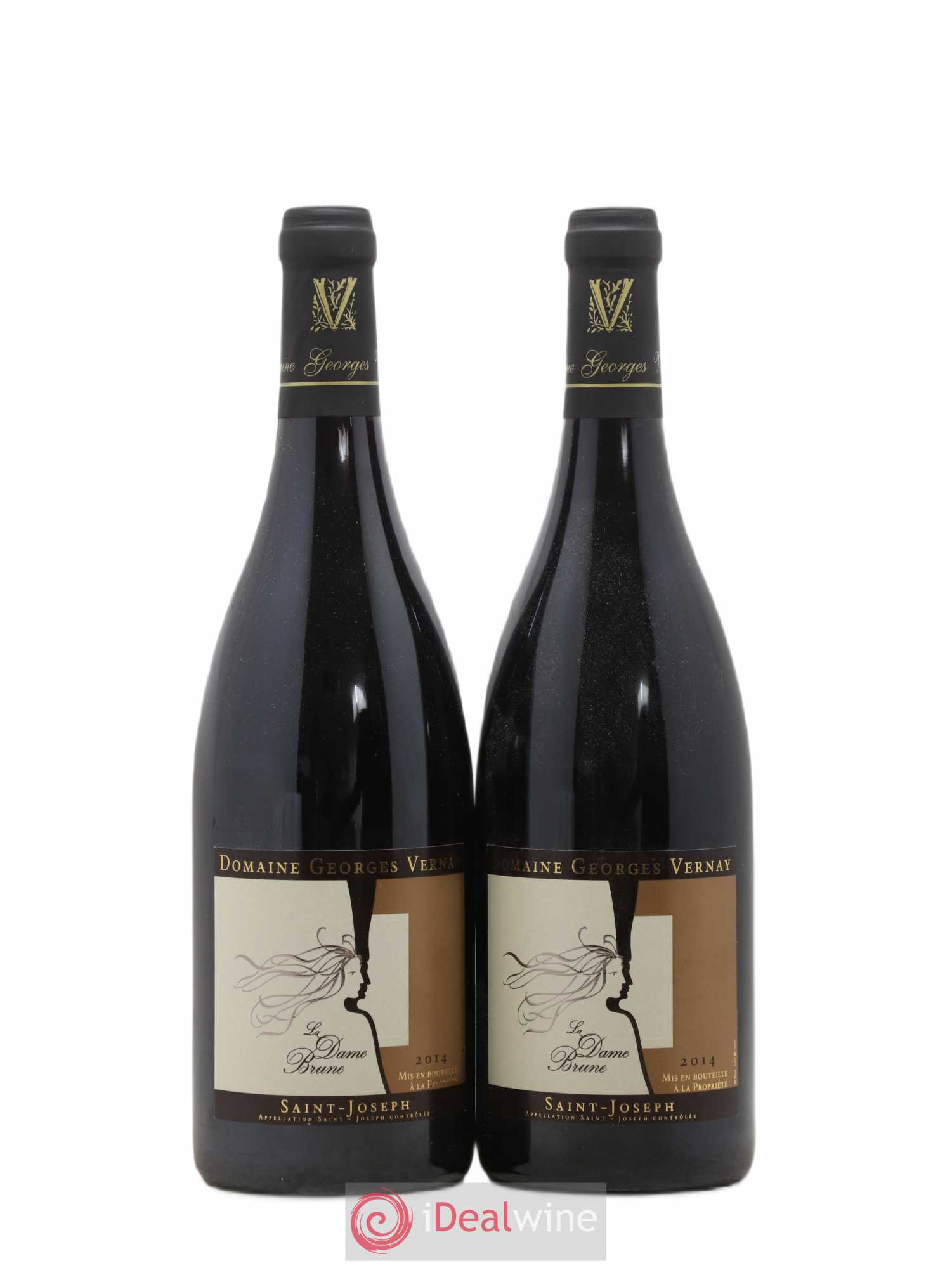 Saint-Joseph La Dame Brune Georges Vernay 2014 - Lot de 2 bouteilles - 0