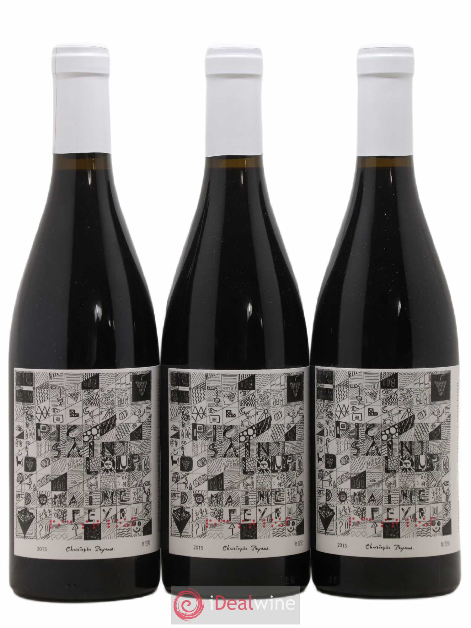 Terrasses du Larzac Domaine de Montcalmès Frédéric Pourtalié 2015 - Lotto di 1 bottiglia - 1