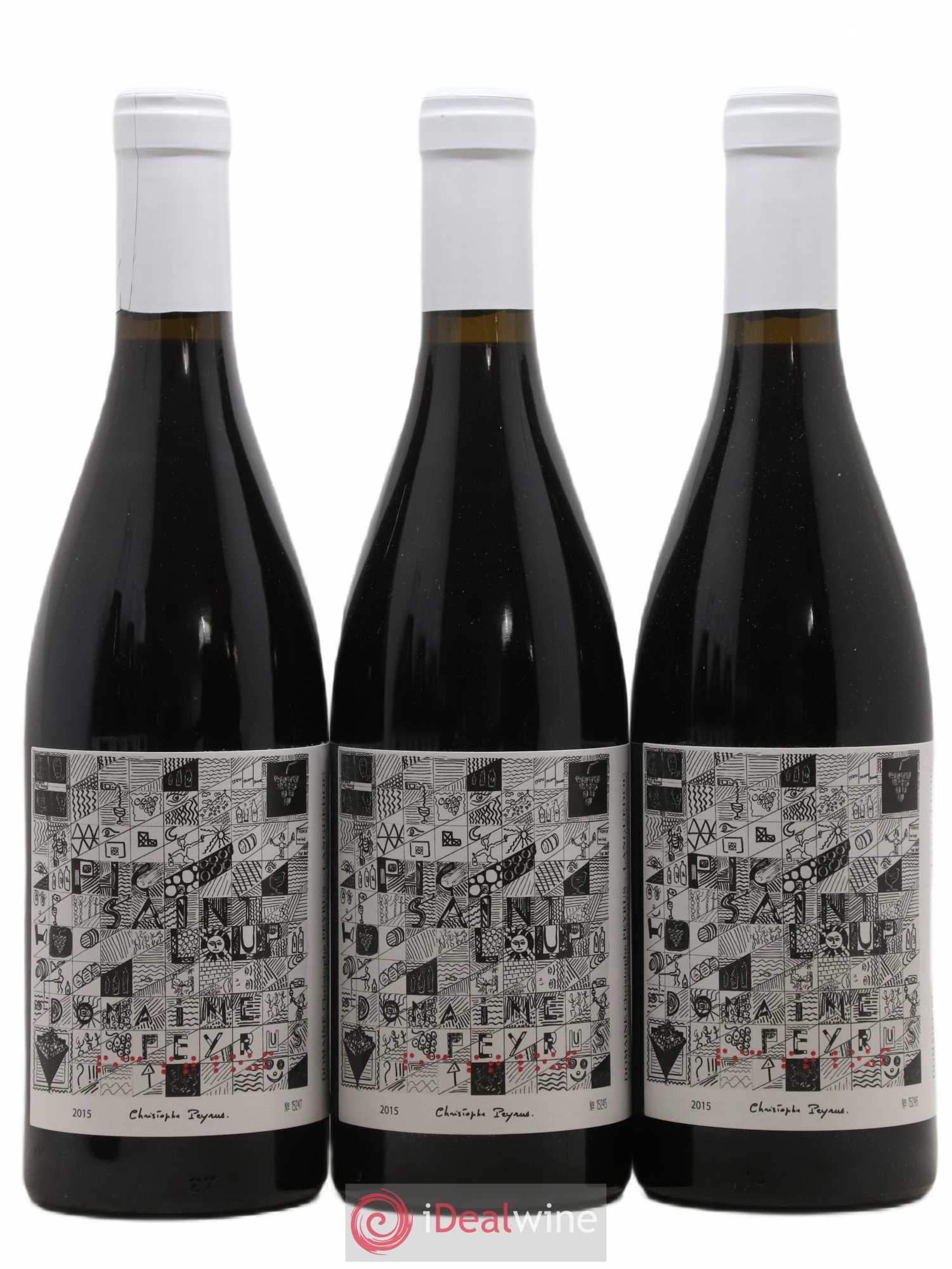 Terrasses du Larzac Domaine de Montcalmès Frédéric Pourtalié 2015 - Lotto di 1 bottiglia - 2