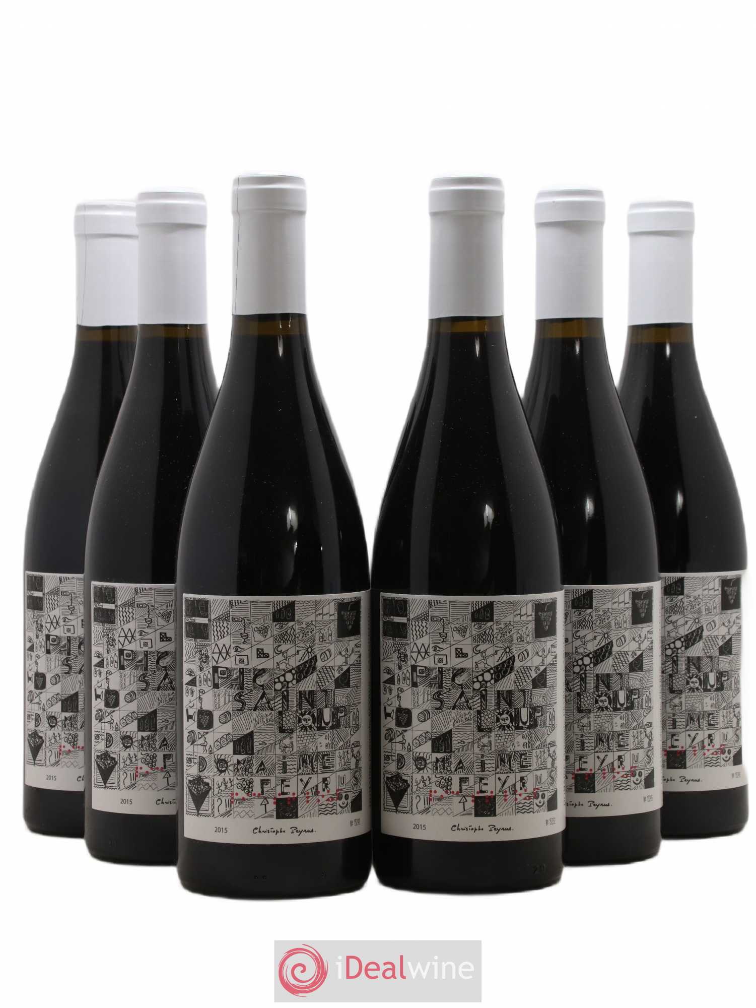 Pic Saint-Loup Clos des Reboussiers 2015 - Lot de 6 bouteilles - 0