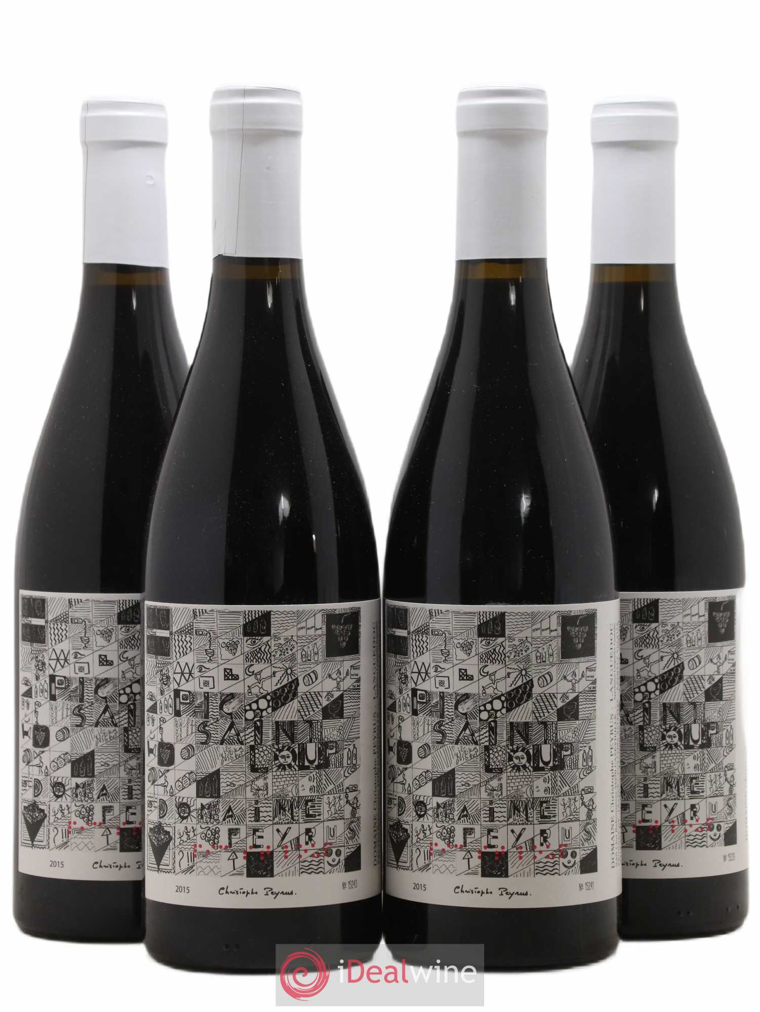 Pic Saint-Loup Clos des Reboussiers 2015 - Lot de 4 bouteilles - 0