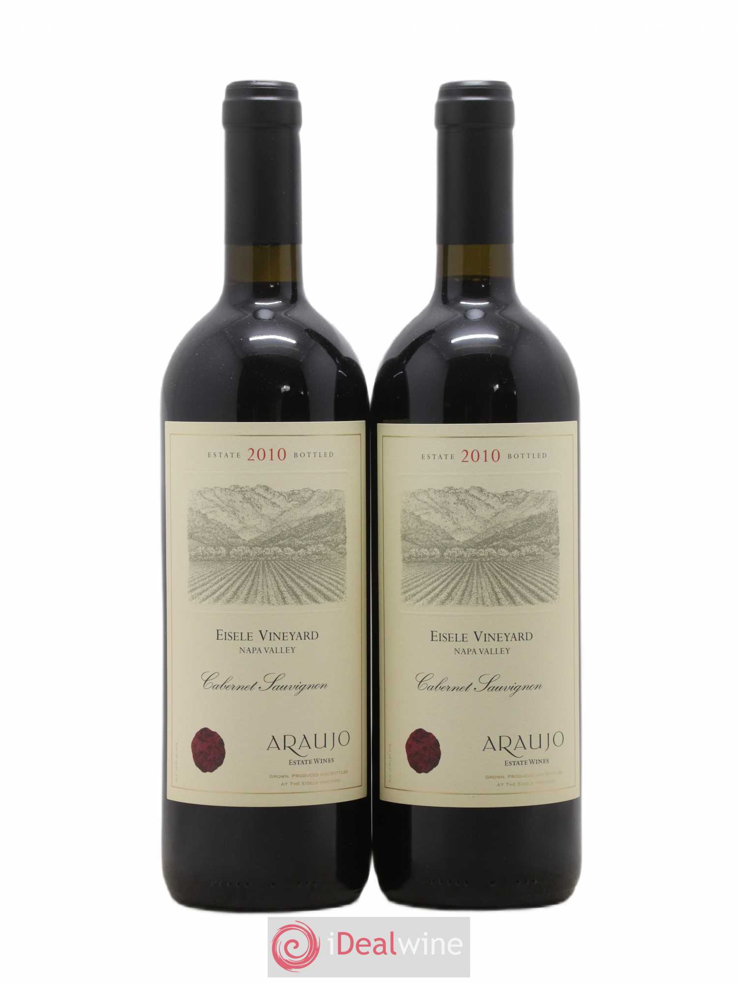 Eisele Vineyard Araujo Estate Wines Syrah 2010 - Lot de 2 bouteilles - 0