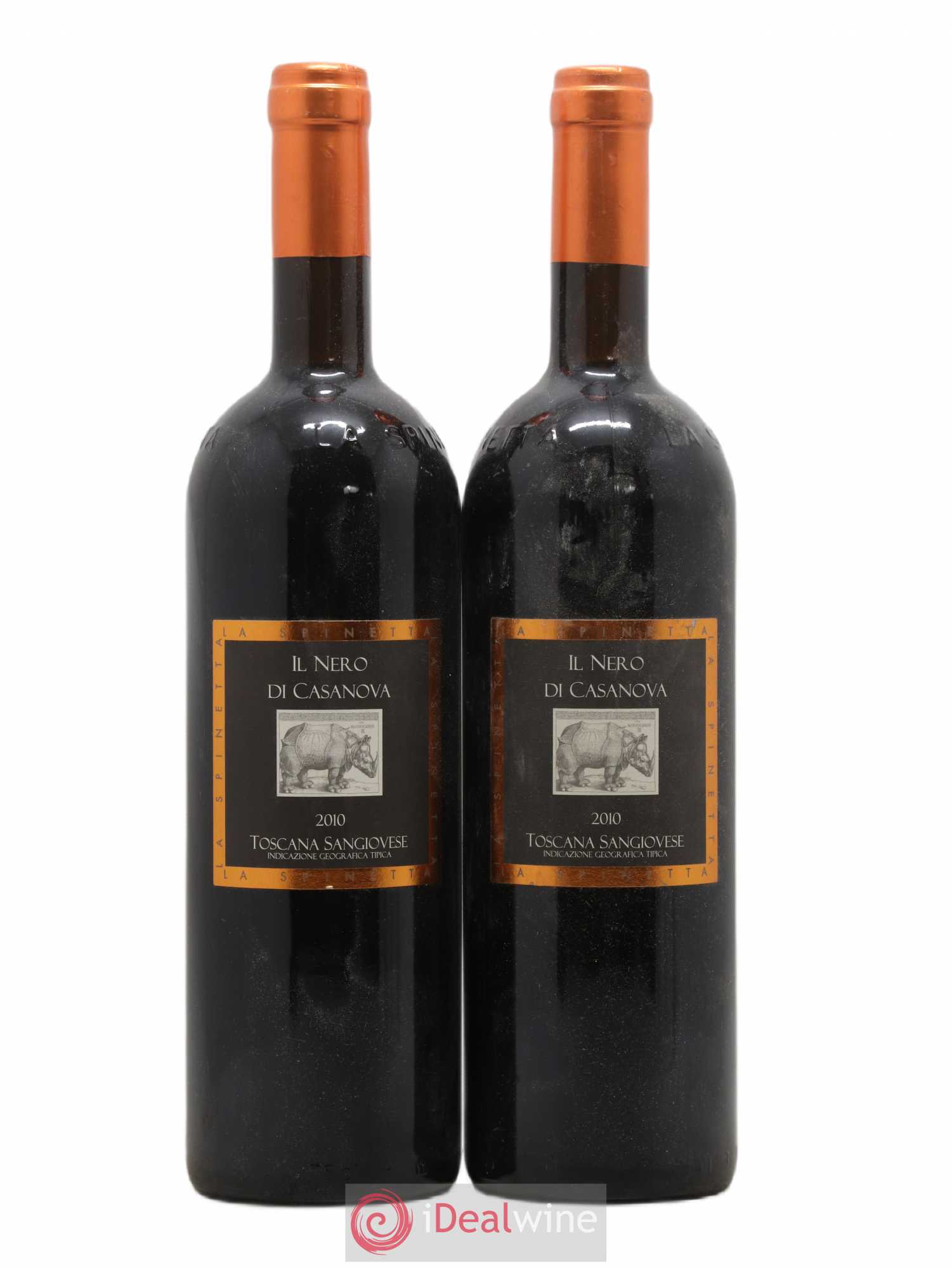 Toscana IGT Il Nero di Casanova La Spinetta 2010 - Posten von 2 Flaschen - 0