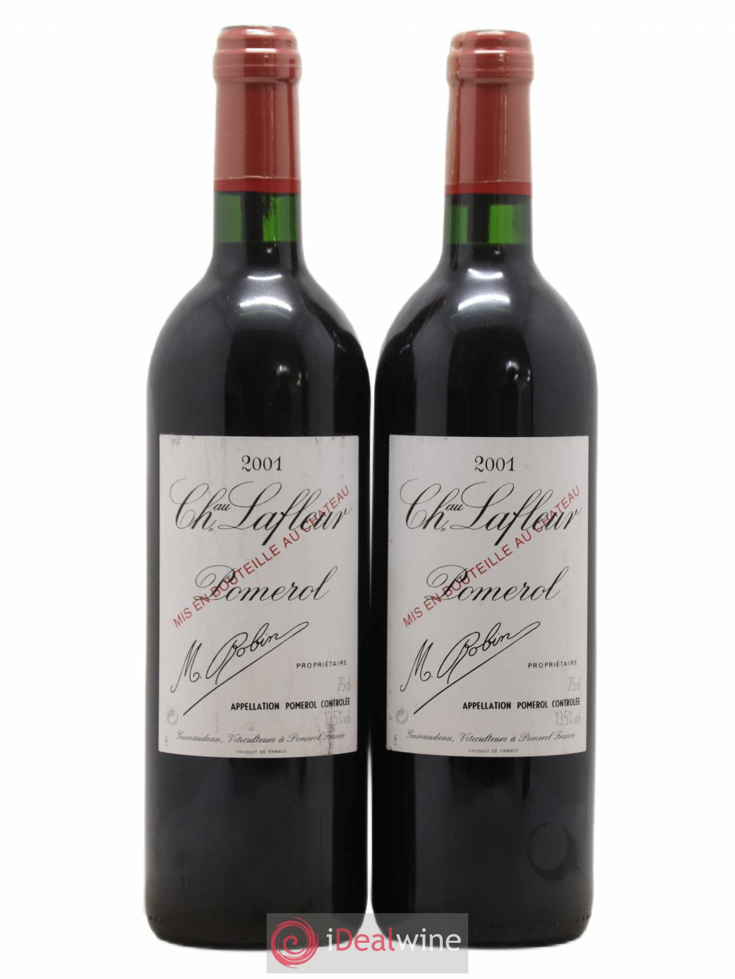 Château Lafleur 2001 - Lot de 2 bouteilles - 0