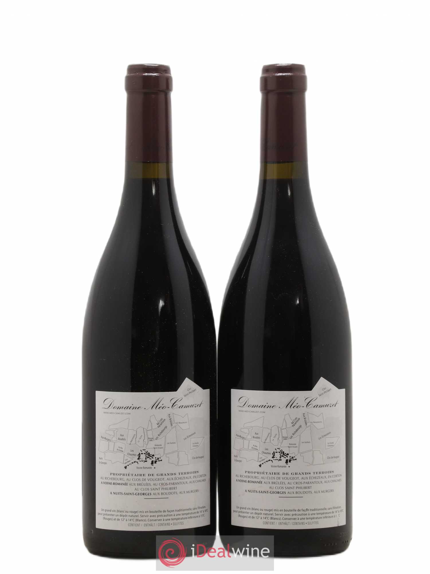 Vosne-Romanée 1er Cru Les Chaumes Méo-Camuzet (Domaine) 2016 - Lot de 2 bouteilles - 1