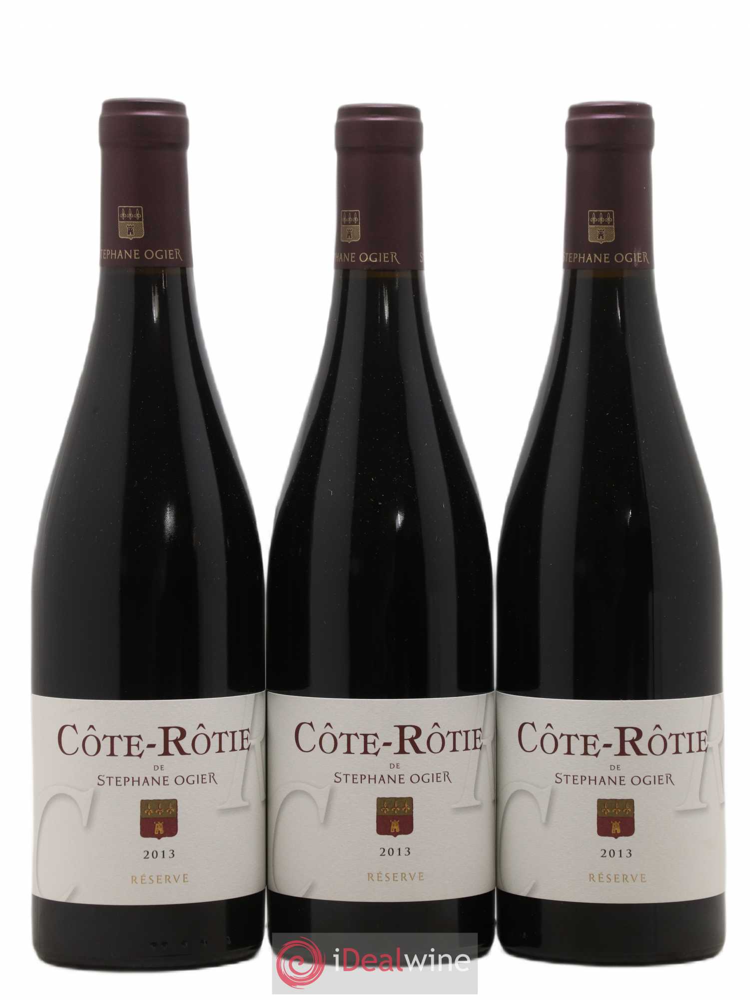 Côte-Rôtie Réserve Stéphane Ogier 2013 - Lot de 3 bouteilles - 0