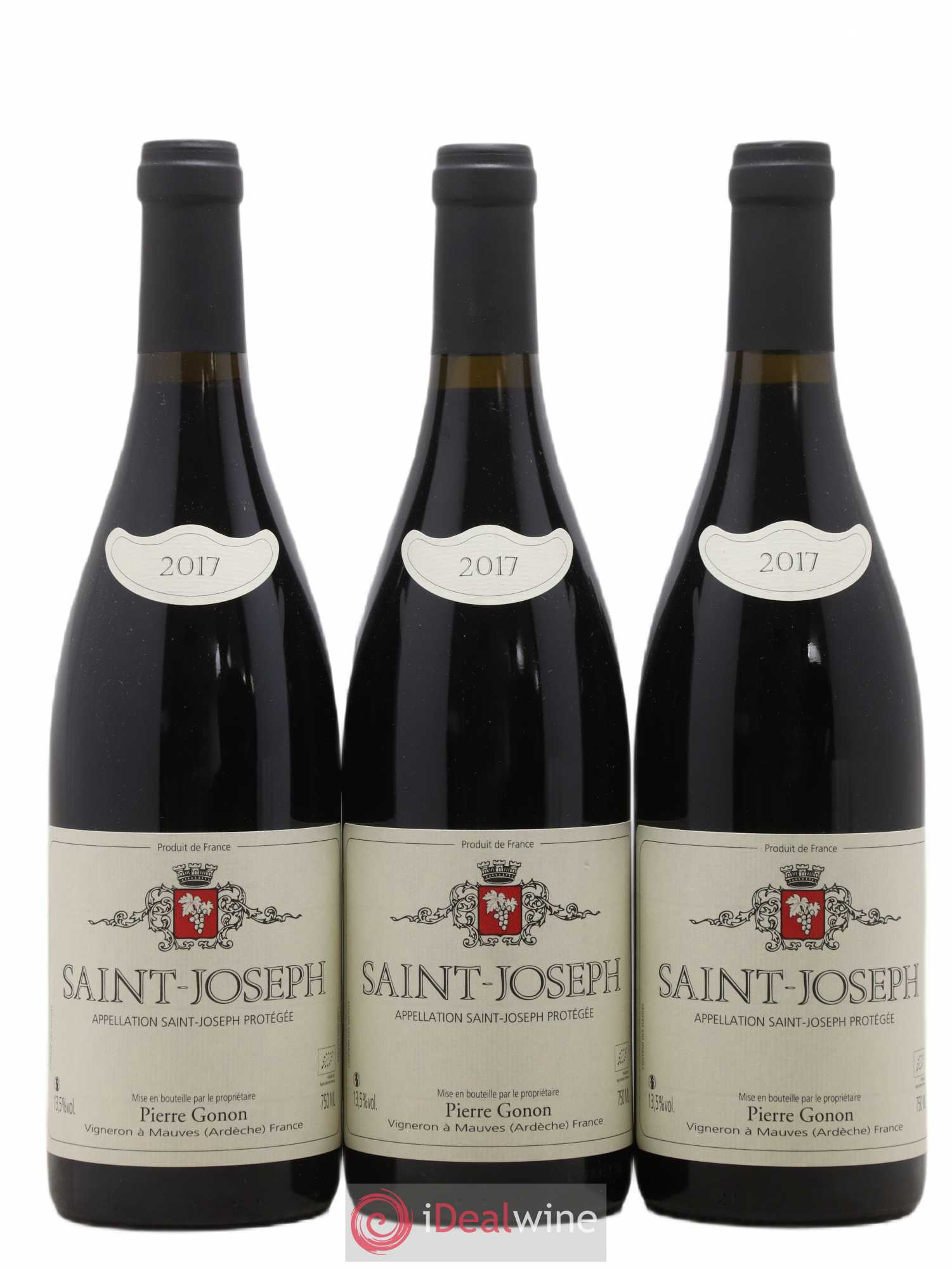 Saint-Joseph Gonon (Domaine) 2017 - Lot de 3 bouteilles - 0