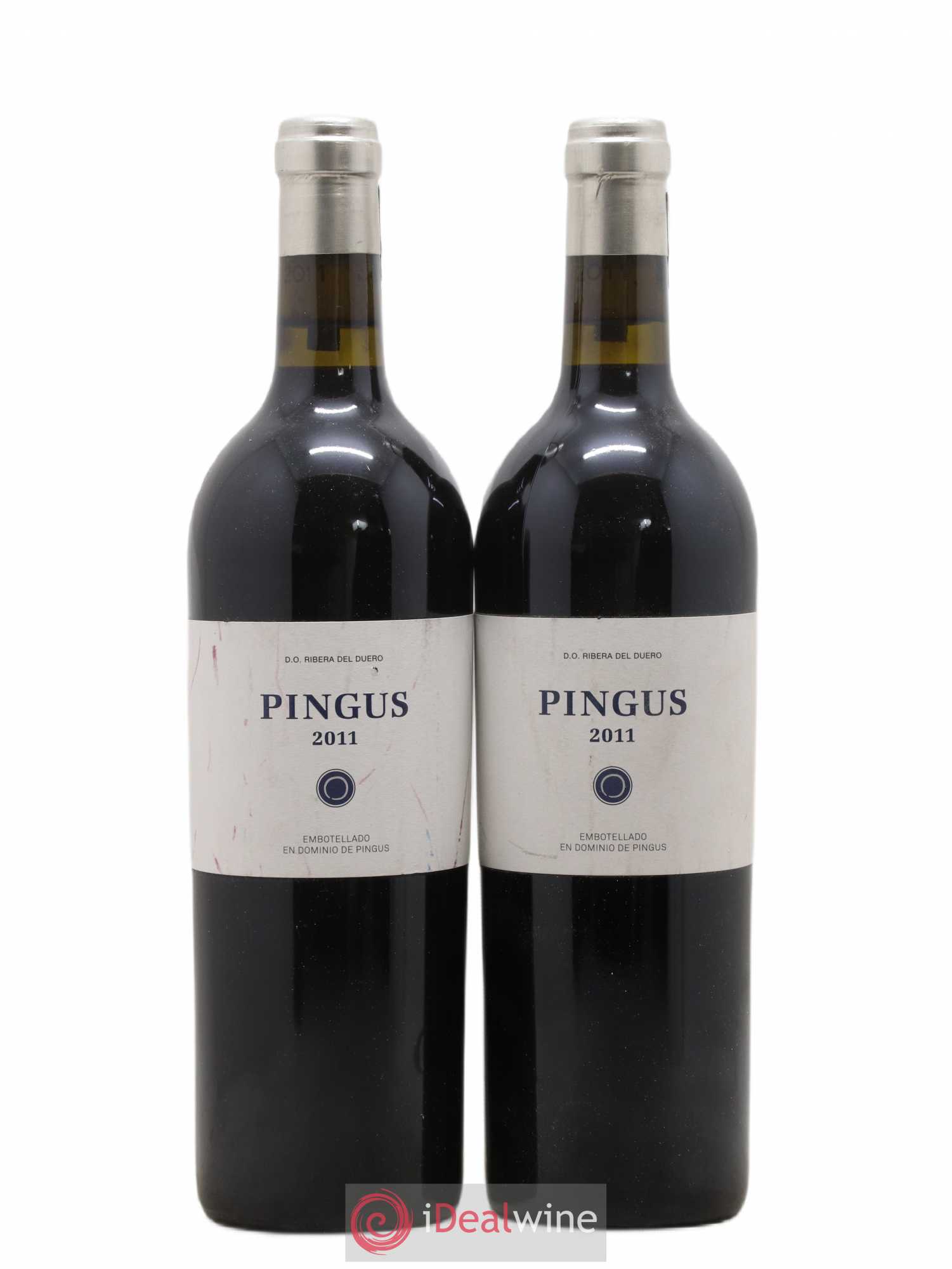 Ribera Del Duero Pingus Dominio de Pingus - Peter Sisseck 2011 - Lot de 2 bouteilles - 0