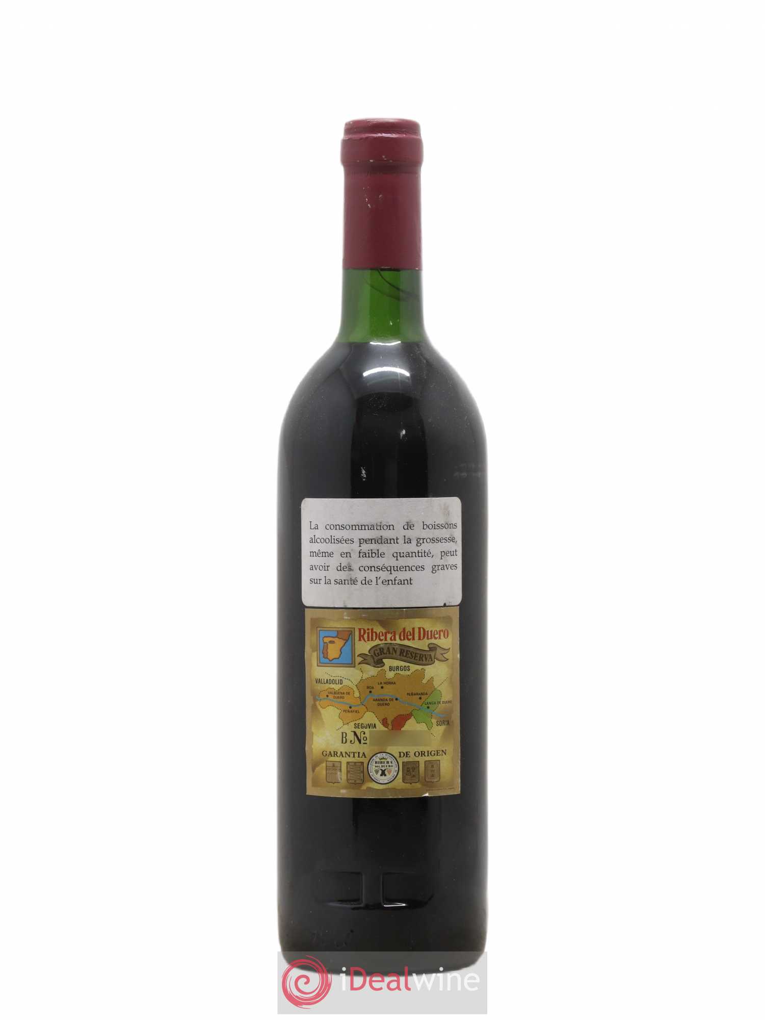 Ribera Del Duero DO Vega Sicilia Unico Famille Alvarez 1983 - Lot de 1 bouteille - 1