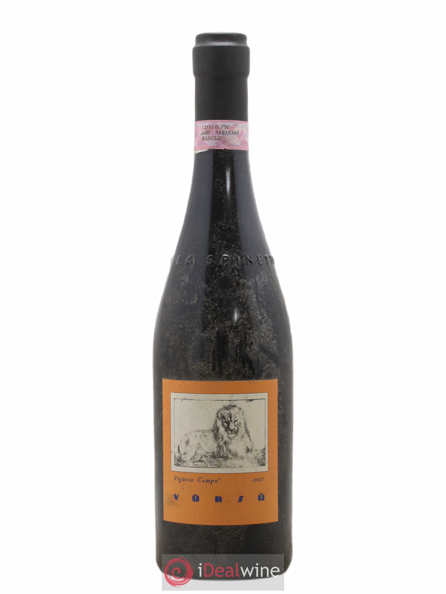 Barolo DOCG Campe La Spinetta - Giorgio Rivetti 2007 - Posten von 1 Flasche - 0