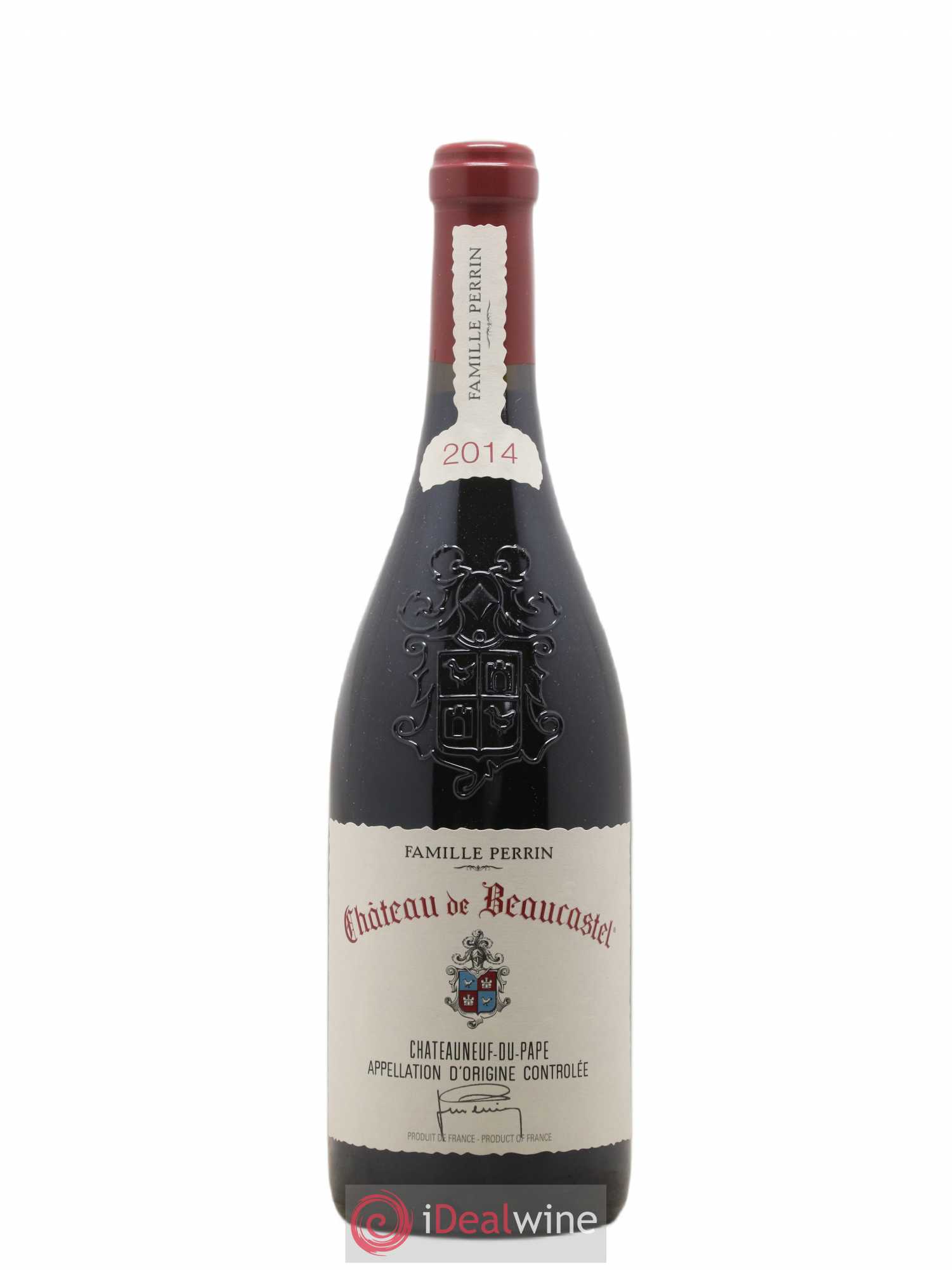 Châteauneuf-du-Pape Château de Beaucastel Famille Perrin 2014 - Lot de 1 bouteille - 0