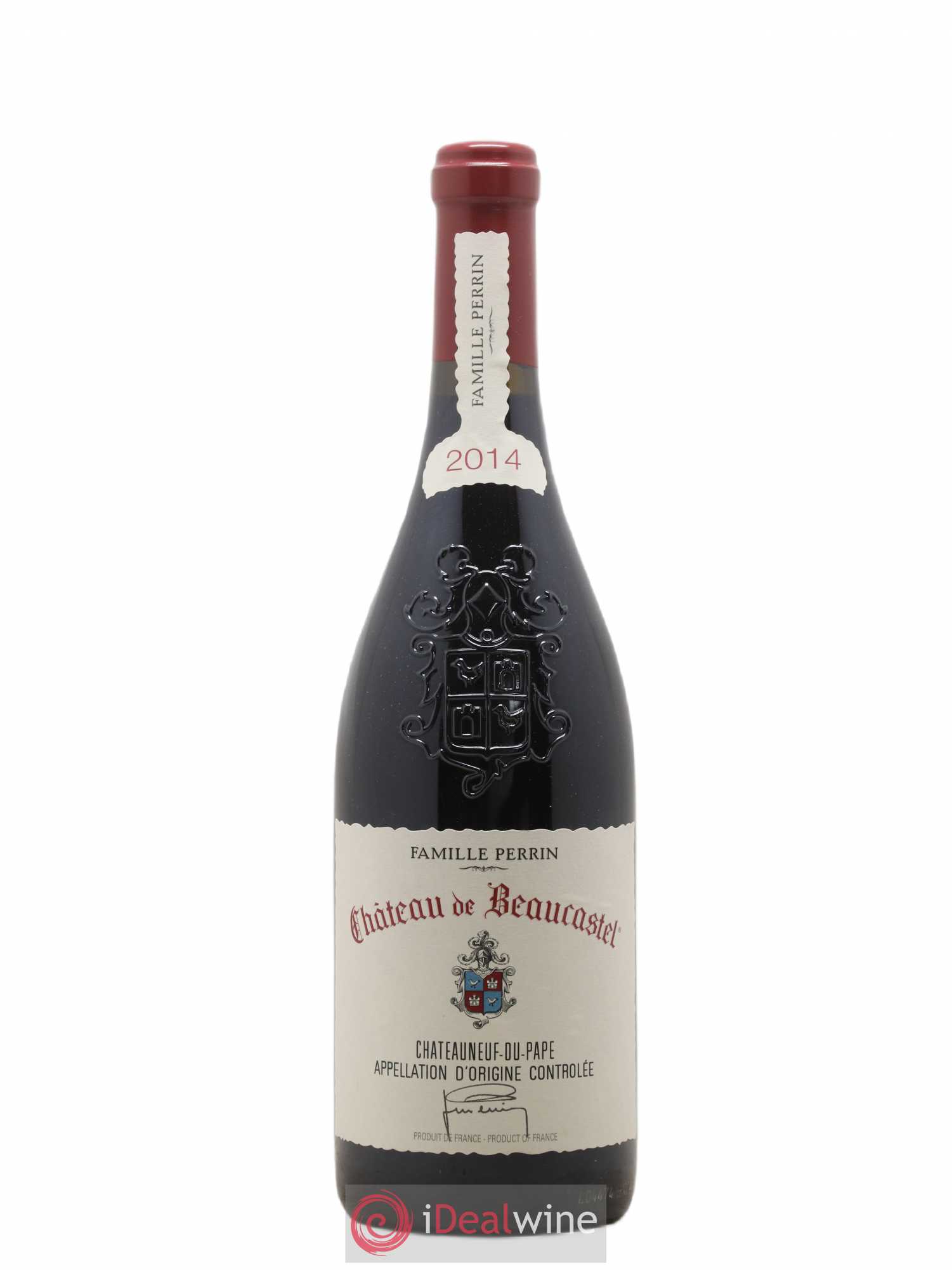 Châteauneuf-du-Pape Château de Beaucastel Famille Perrin 2014 - Lot de 1 bouteille - 0