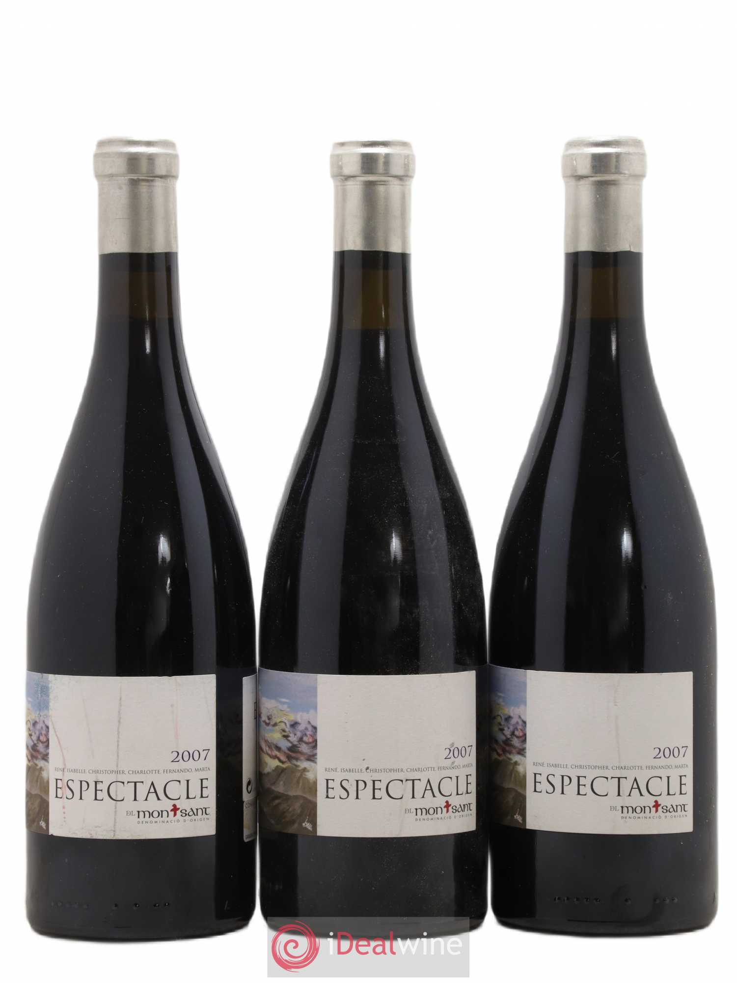 Montsant DO DO Espectacle del Montsant René Barbier 2007 - Lot de 3 bouteilles - 0