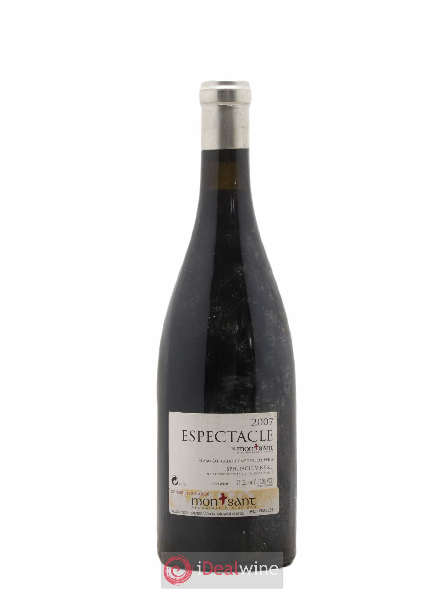 Montsant DO DO Espectacle del Montsant René Barbier 2007 - Lot de 1 bouteille - 1