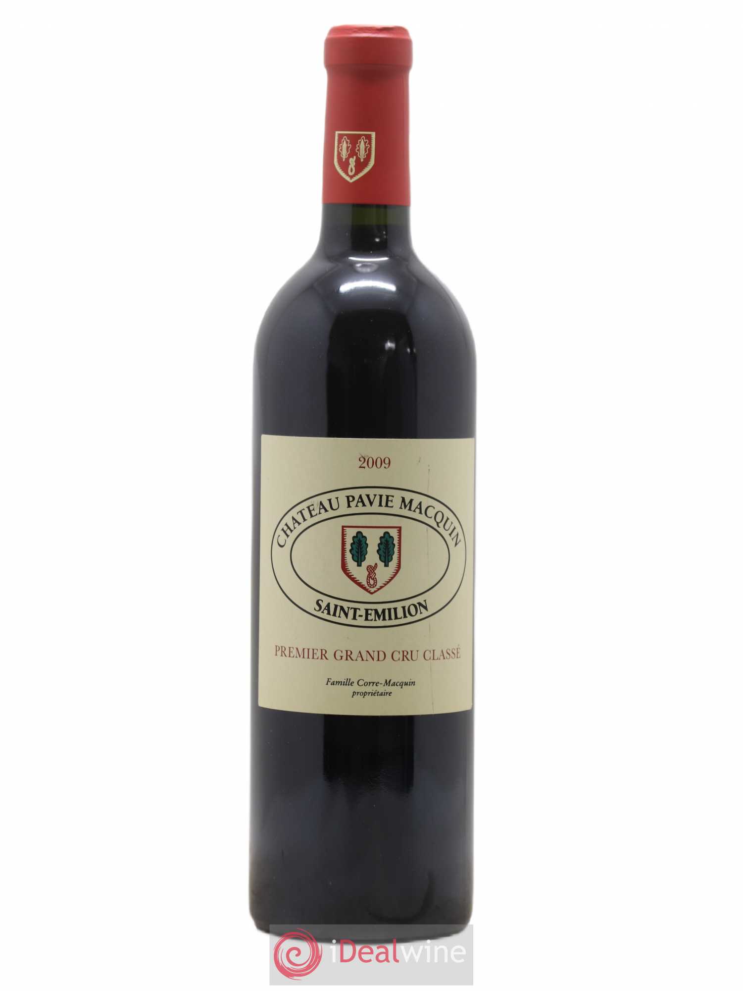 Château Pavie Macquin 1er Grand Cru Classé B 2009 - Lot de 1 bouteille - 0