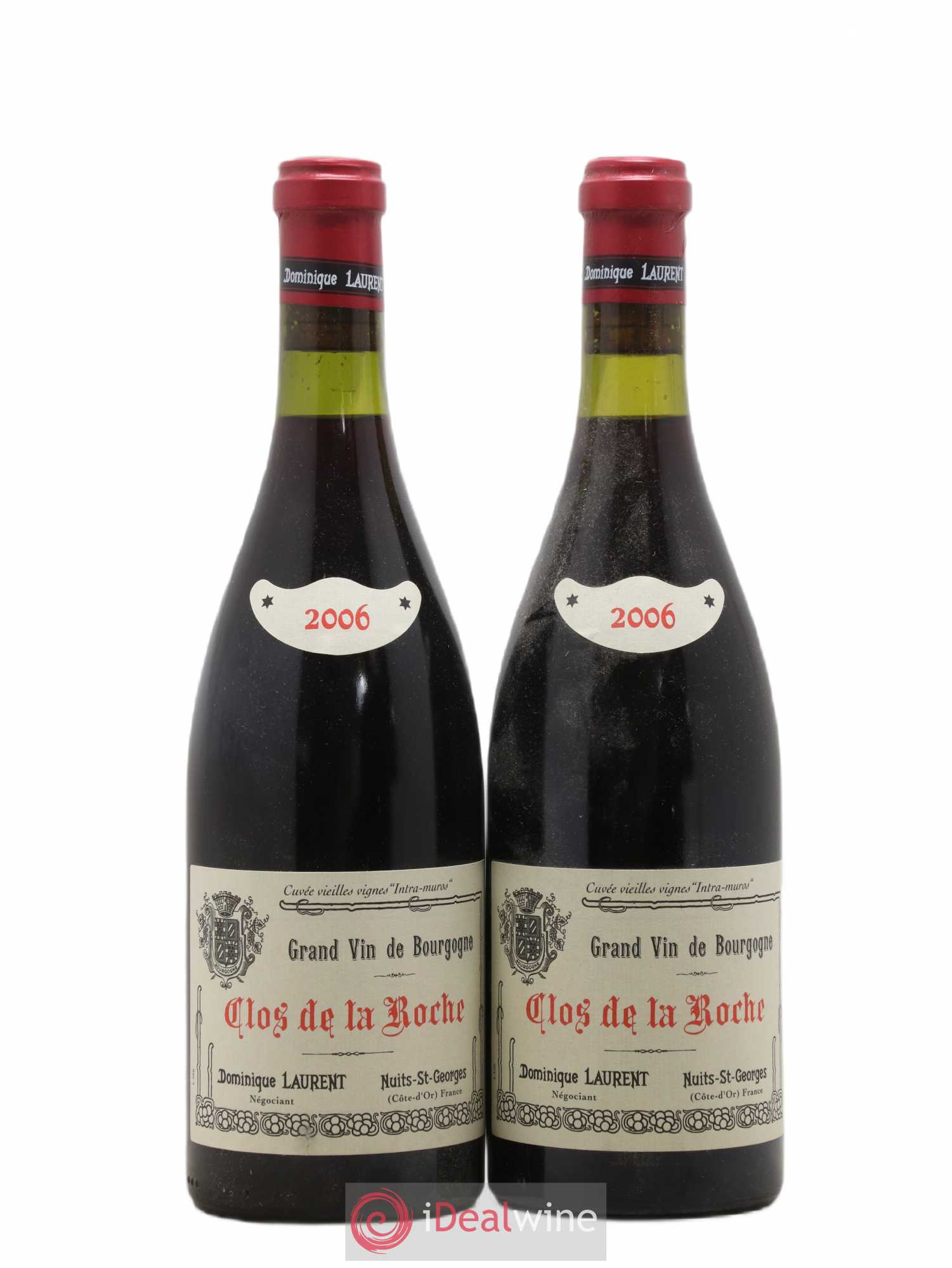 Clos de la Roche Grand Cru Dominique Laurent 2006 - Lot de 2 bouteilles - 0