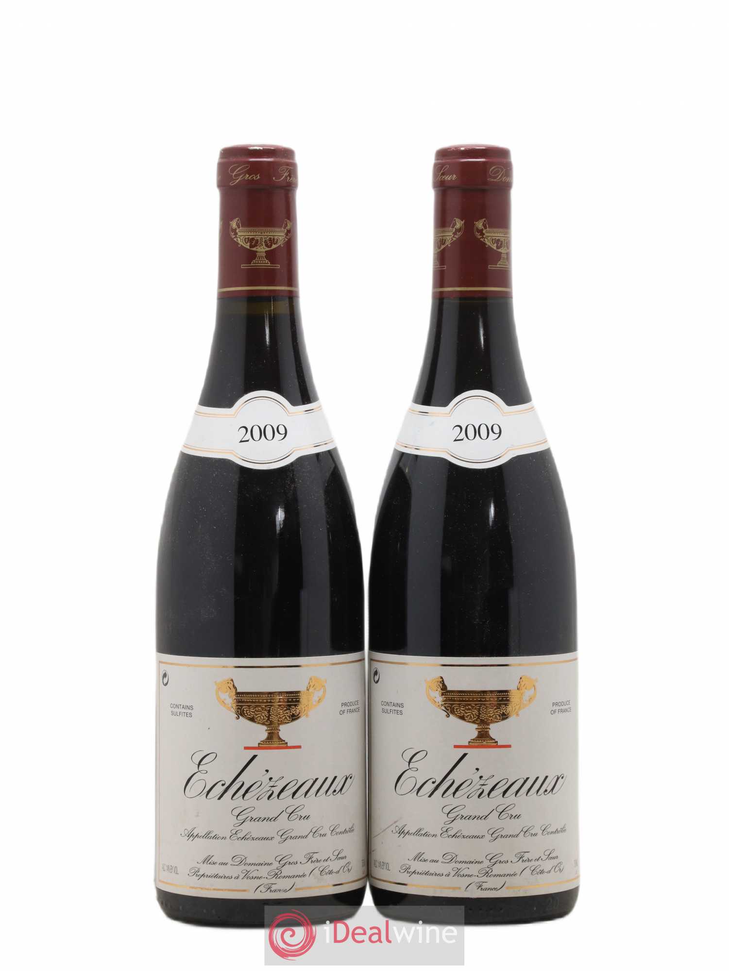 Echezeaux Grand Cru Gros Frère & Soeur 2009 - Lot de 2 bouteilles - 0