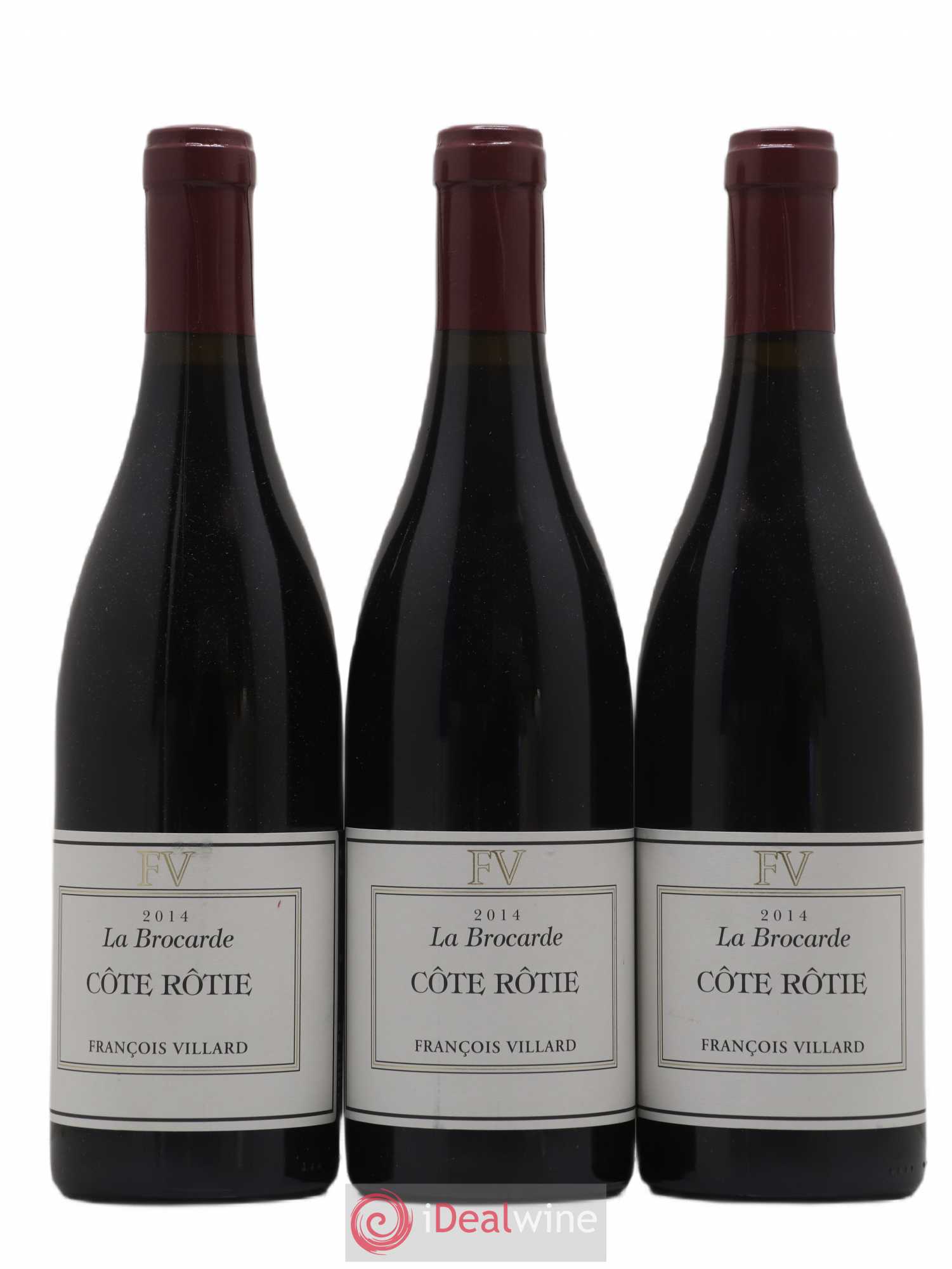 Côte-Rôtie La Brocarde François Villard 2014 - Lot de 3 bouteilles - 0