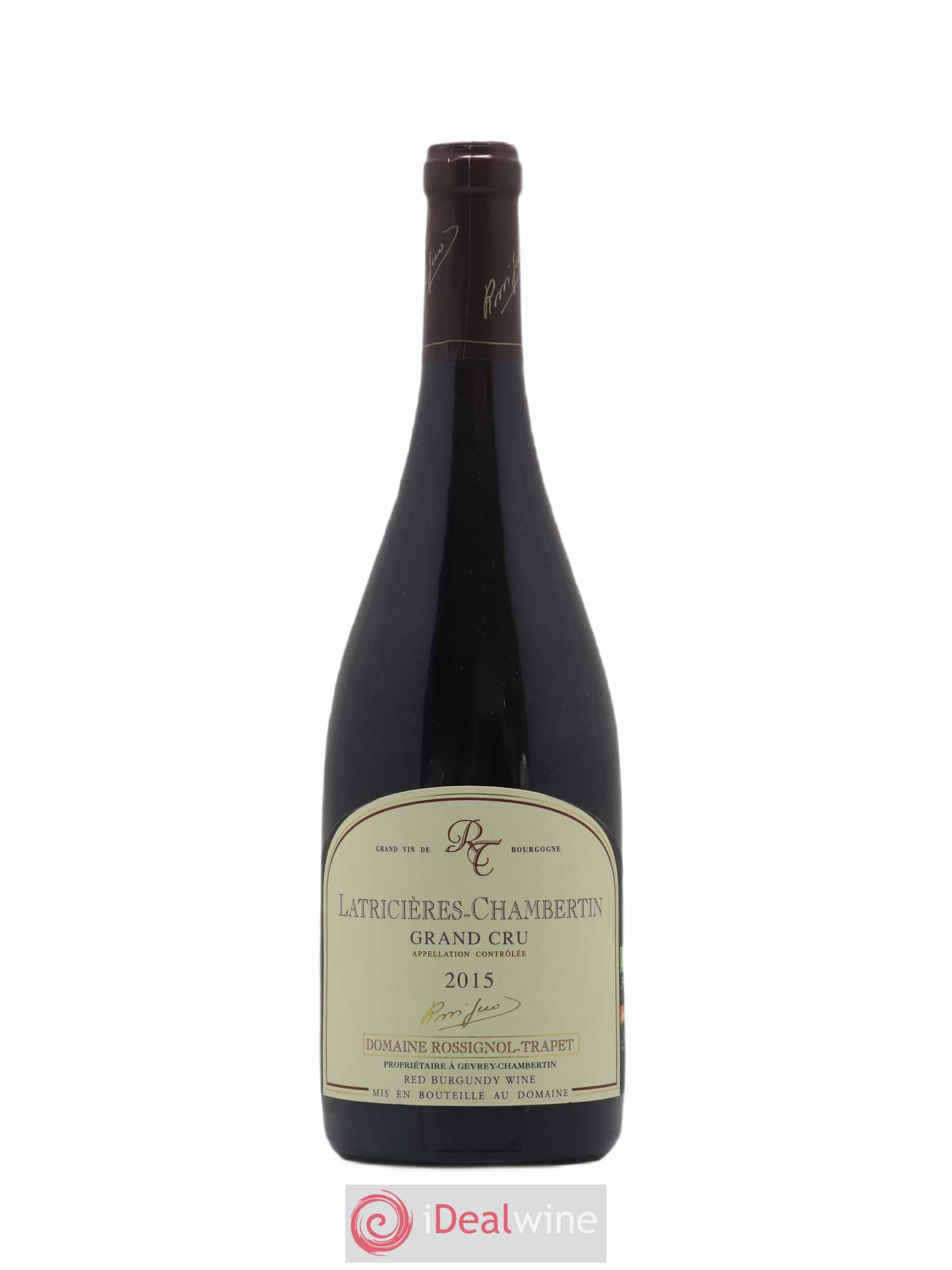 Latricières-Chambertin Grand Cru Rossignol-Trapet (Domaine) 2015 - Lot de 1 bouteille - 0