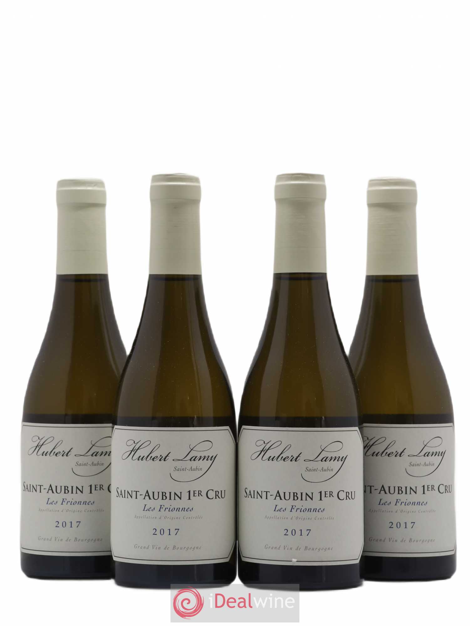 Saint-Aubin 1er Cru Les Frionnes Hubert Lamy 2017 - Lot de 4 demi bouteilles - 0
