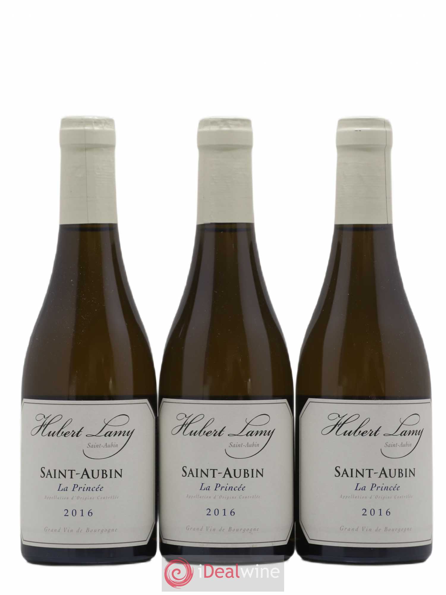 Saint-Aubin La Princée Hubert Lamy 2016 - Lot de 6 demi bouteilles - 2