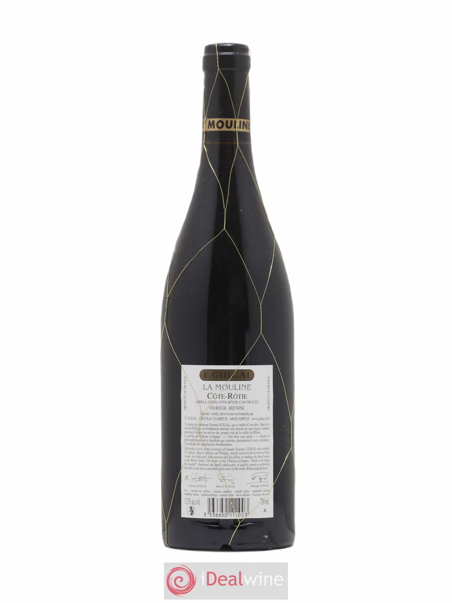 Côte-Rôtie La Mouline Guigal 2012 - Lot de 1 bouteille - 1