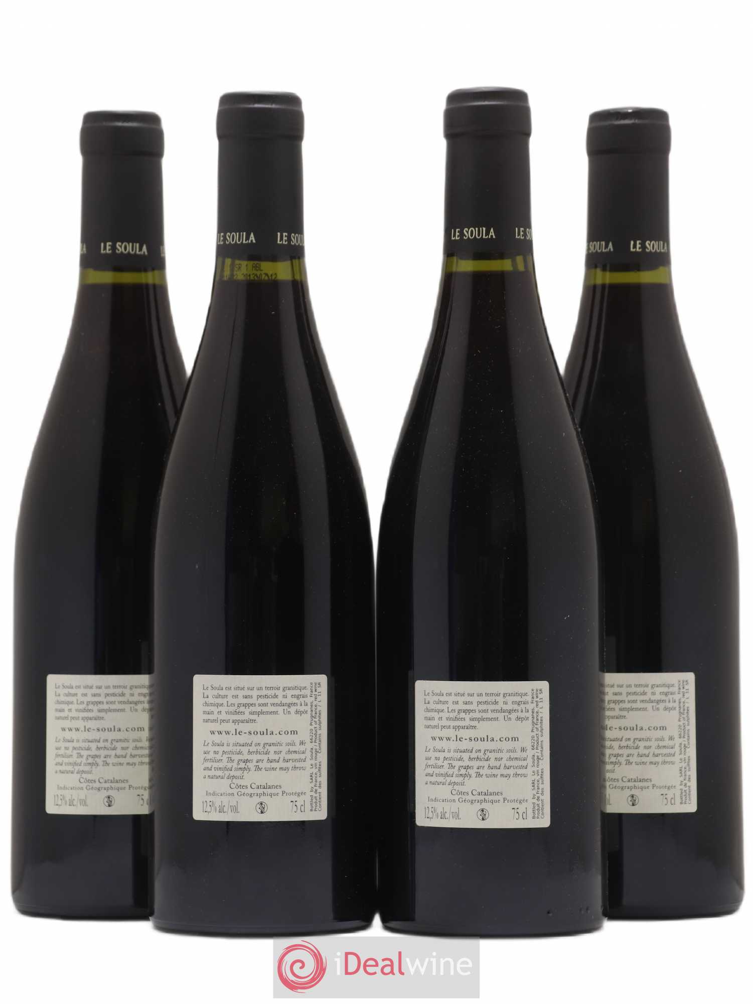 Côtes Catalanes Le Soula Vin du Fenouillèdes 2011 - Posten von 4 Flaschen - 1