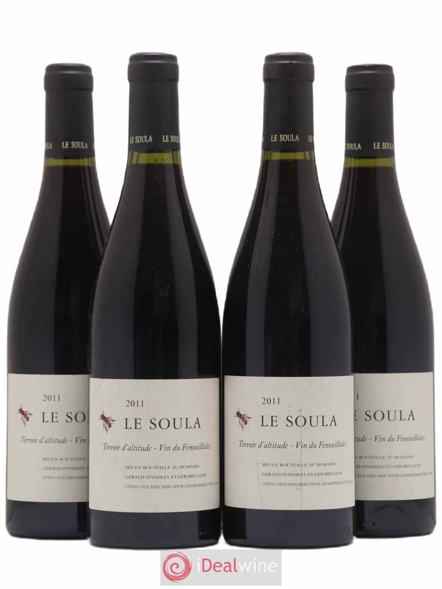 Côtes Catalanes Le Soula Vin du Fenouillèdes 2011 - Posten von 4 Flaschen - 0