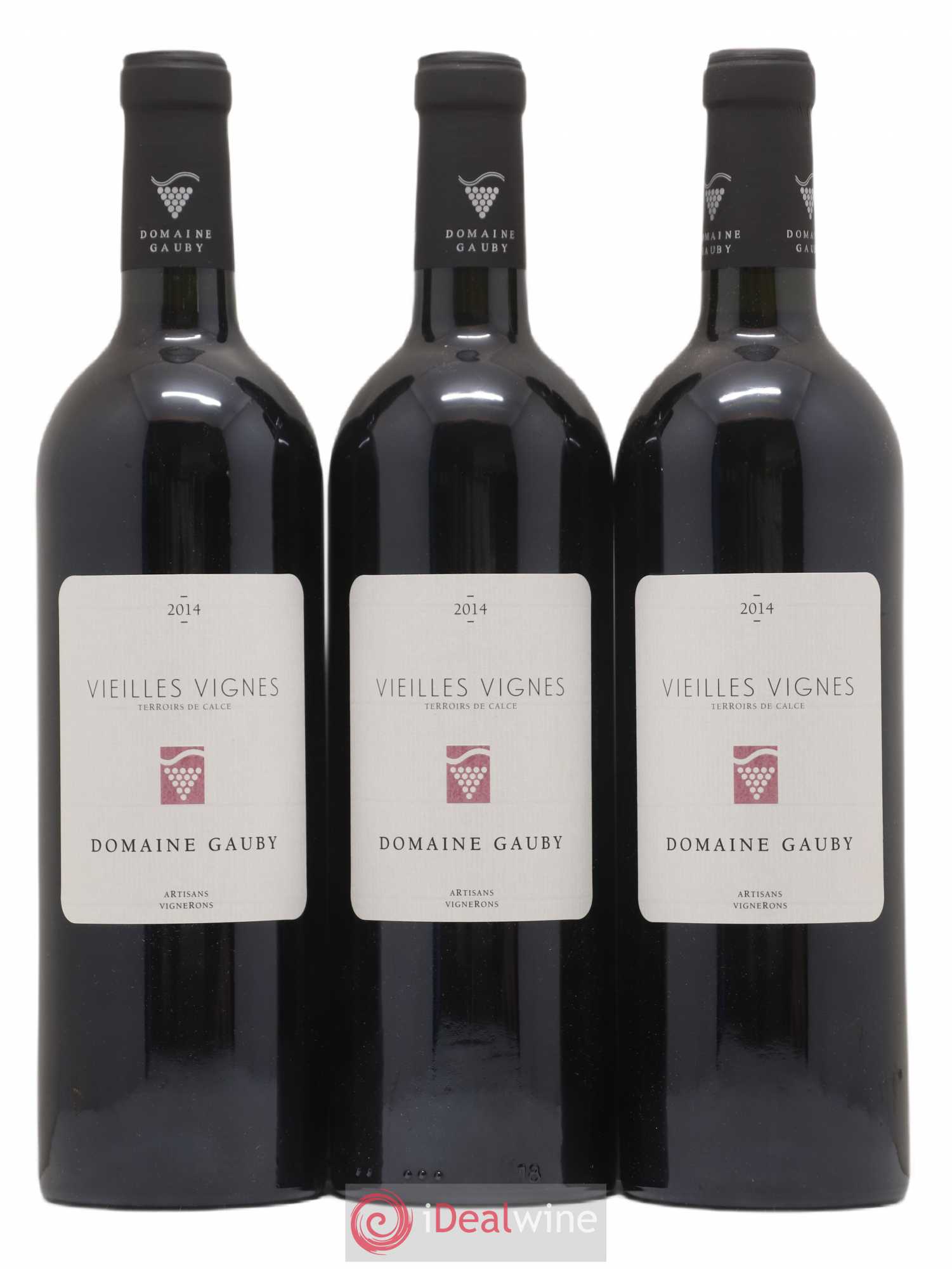 Côtes Catalanes Gauby (Domaine) Vieilles Vignes Terroirs de Calce 2014 - Lotto di 6 bottiglie - 1