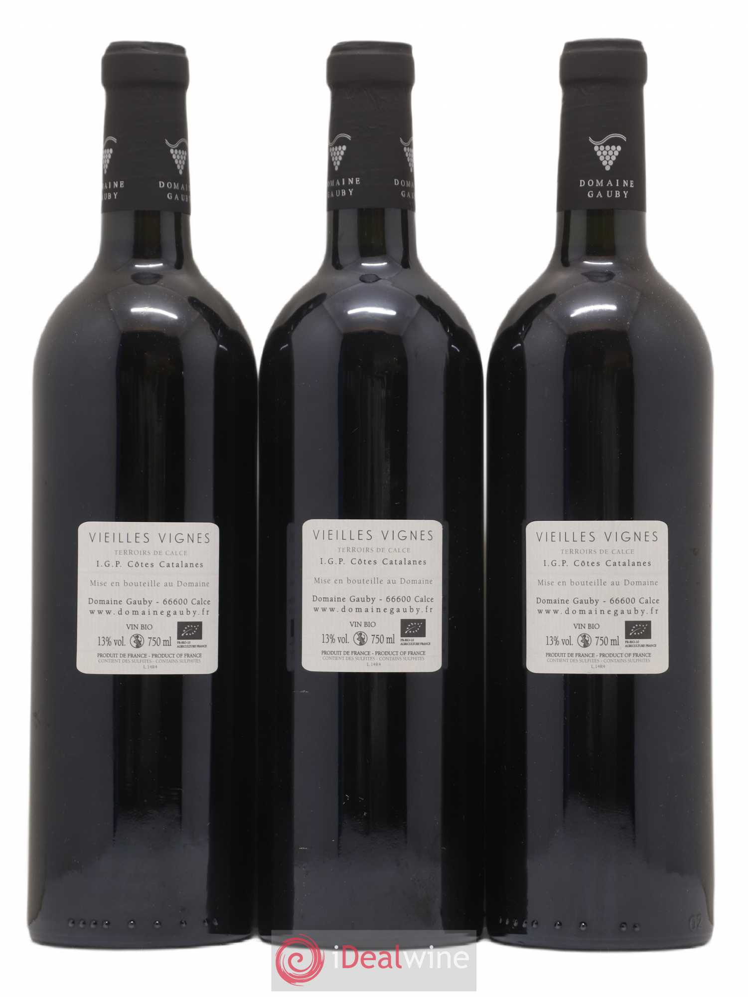 Côtes Catalanes Gauby (Domaine) Vieilles Vignes Terroirs de Calce 2014 - Lotto di 6 bottiglie - 2