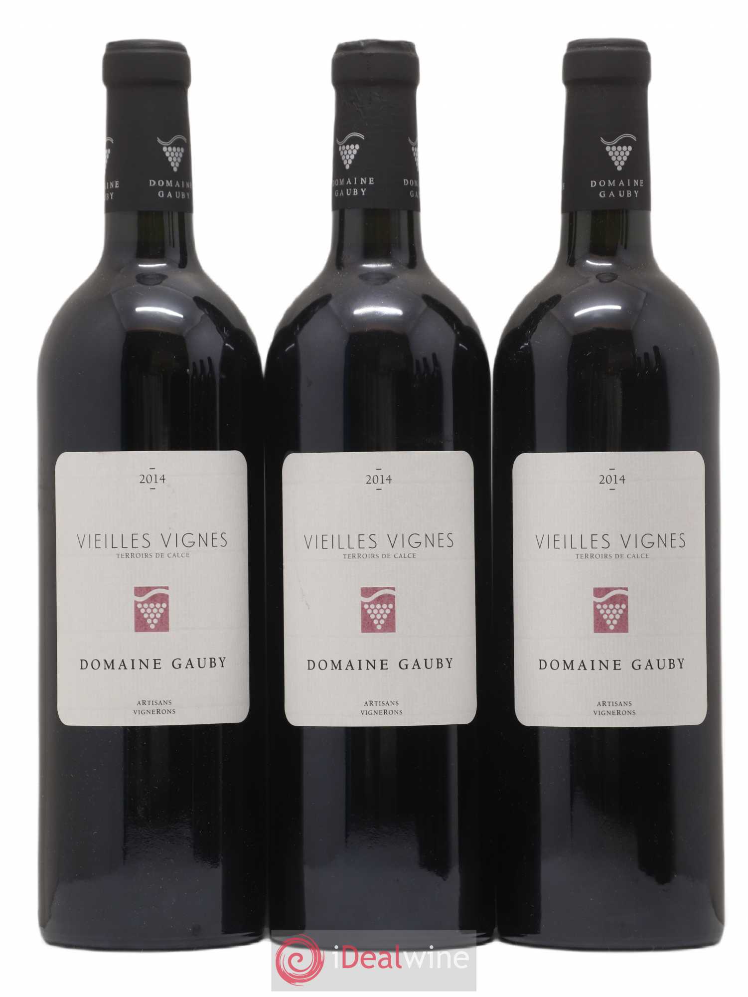 Côtes Catalanes Gauby (Domaine) Vieilles Vignes Terroirs de Calce 2014 - Lotto di 6 bottiglie - 3
