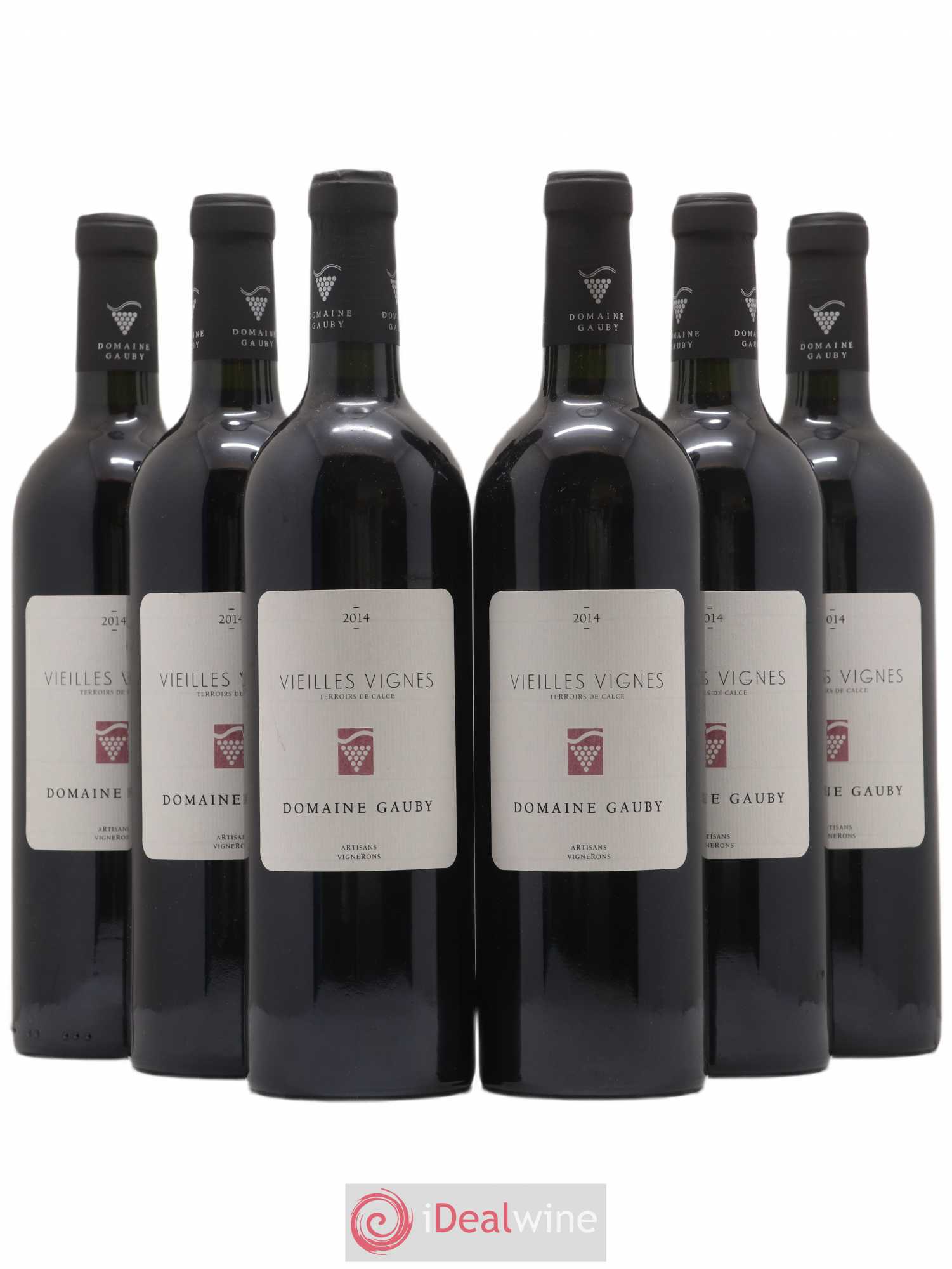 Côtes Catalanes Gauby (Domaine) Vieilles Vignes Terroirs de Calce 2014 - Lotto di 6 bottiglie - 0
