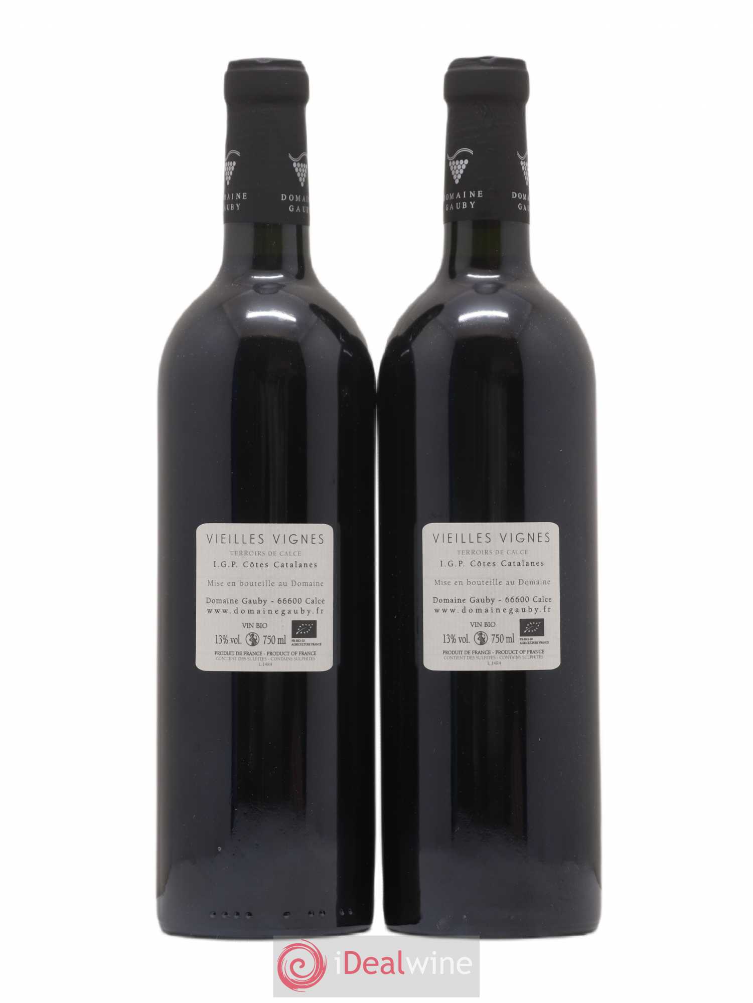 Côtes Catalanes Gauby (Domaine) Vieilles Vignes Terroirs de Calce 2014 - Lot de 2 bouteilles - 1